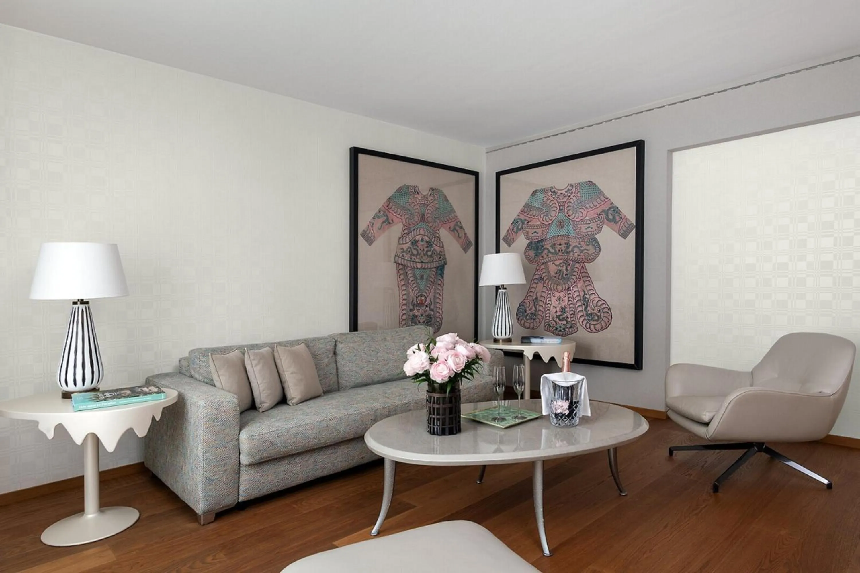 Seating area in Hotel Eden Roc - The Leading Hotels of the World