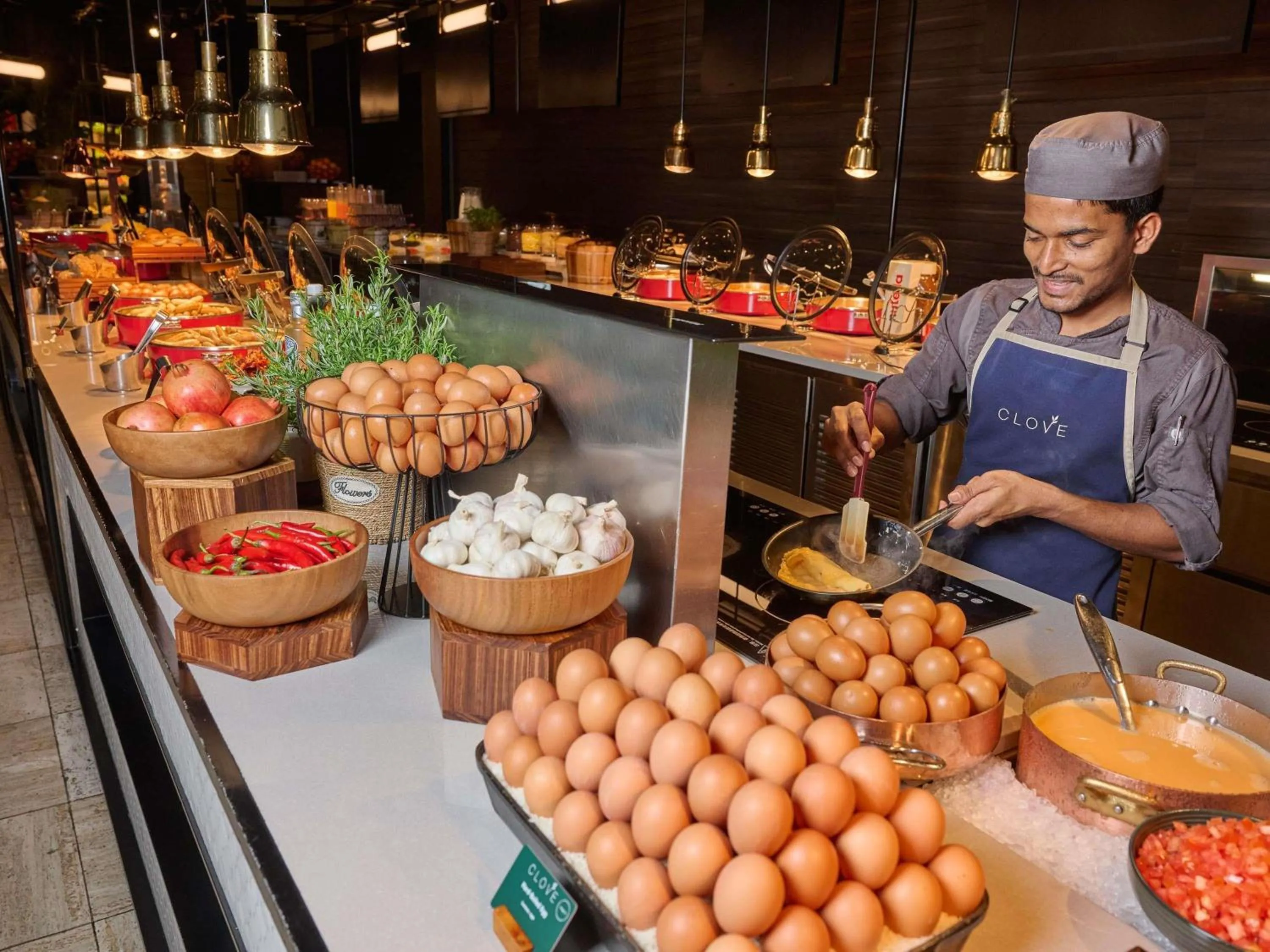 Breakfast in Swissotel The Stamford Singapore