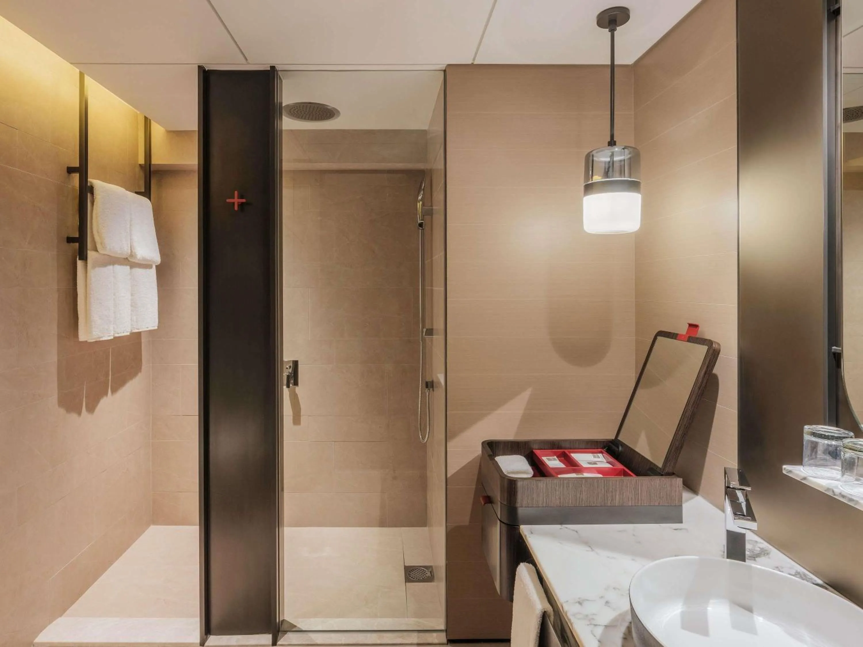 Bedroom in Swissotel The Stamford Singapore