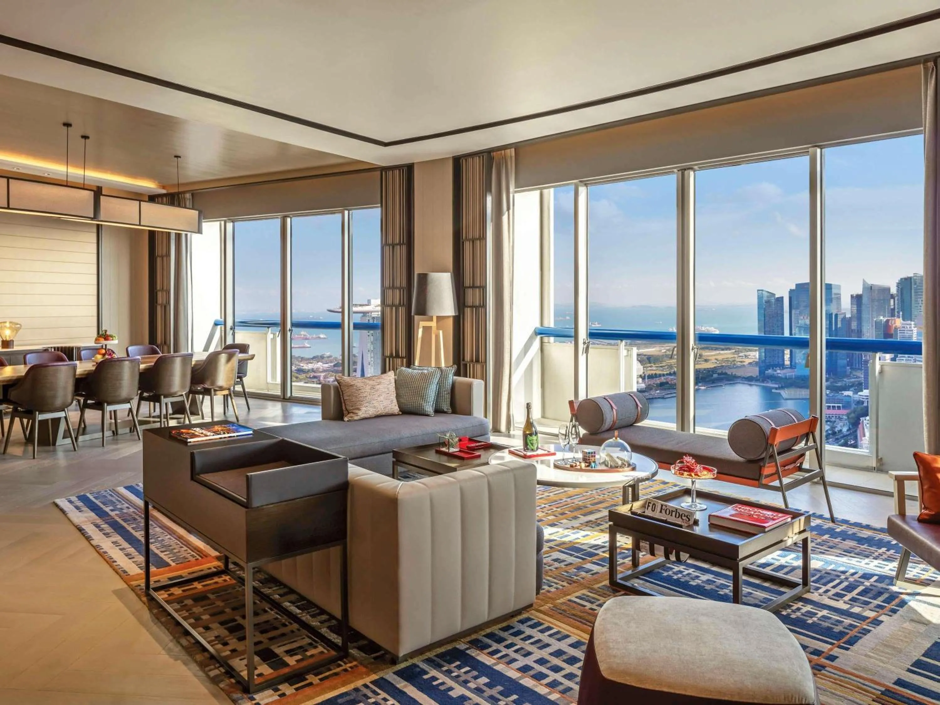 Bedroom in Swissotel The Stamford Singapore