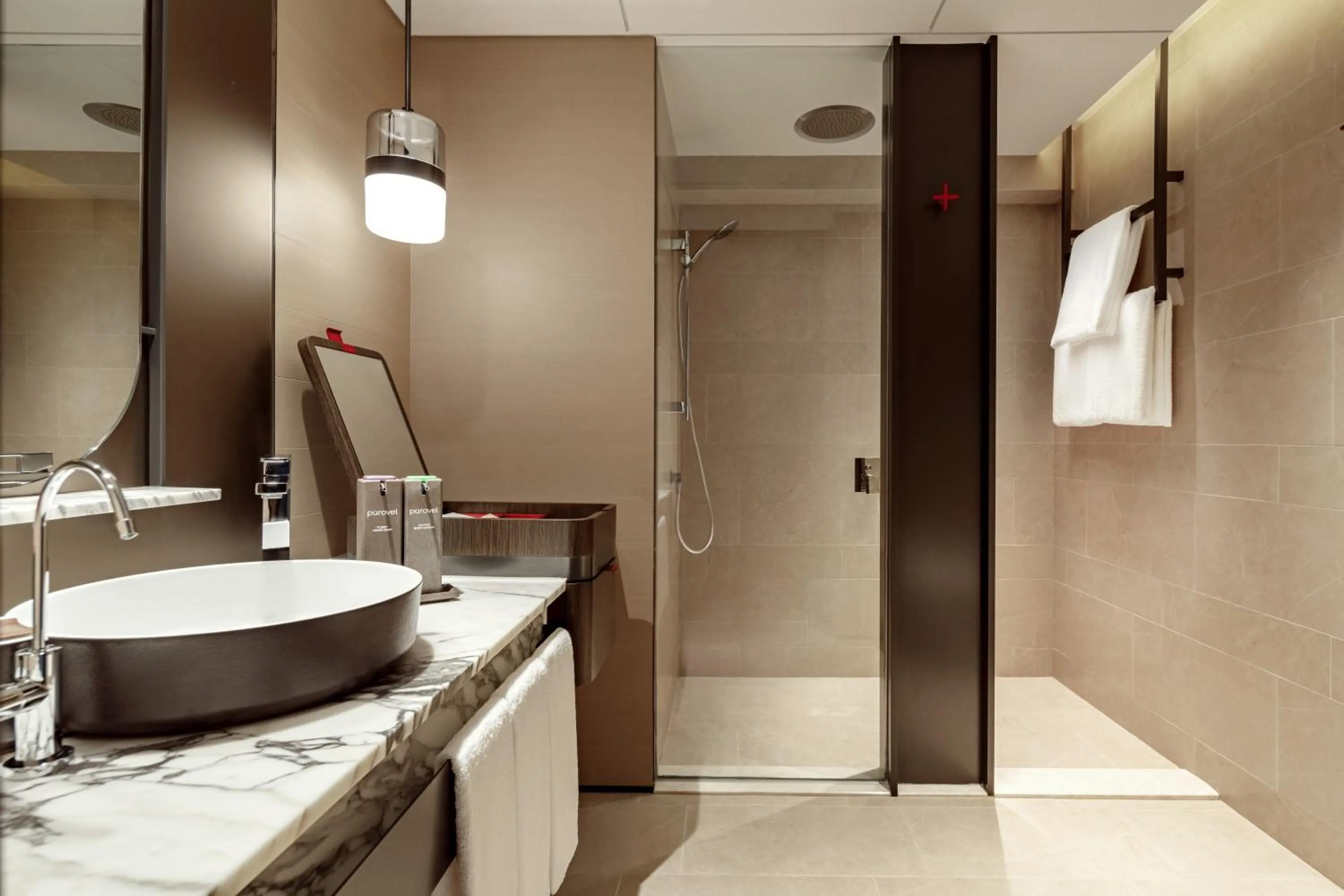 Bathroom in Swissotel The Stamford Singapore