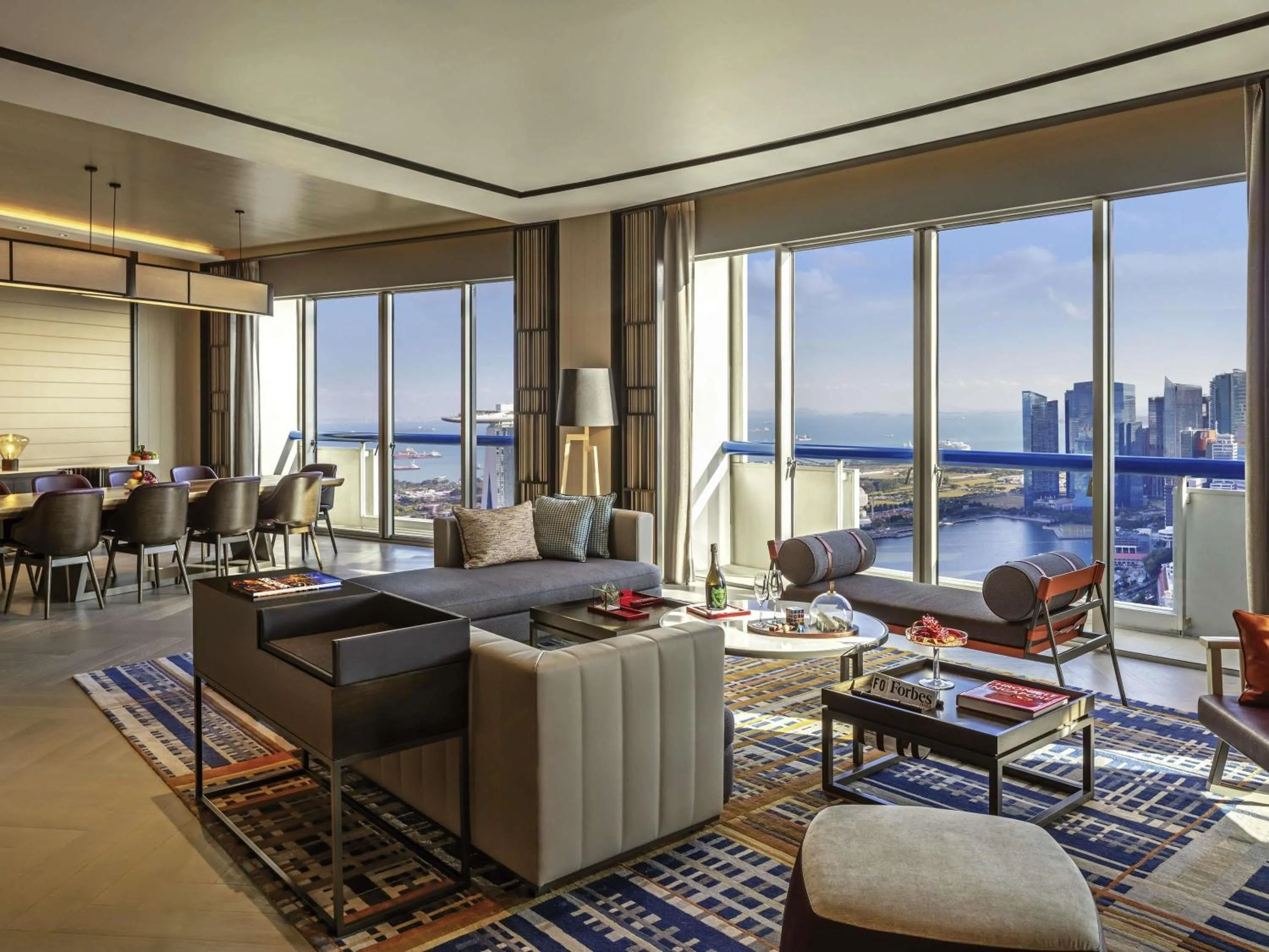 Bedroom in Swissotel The Stamford Singapore