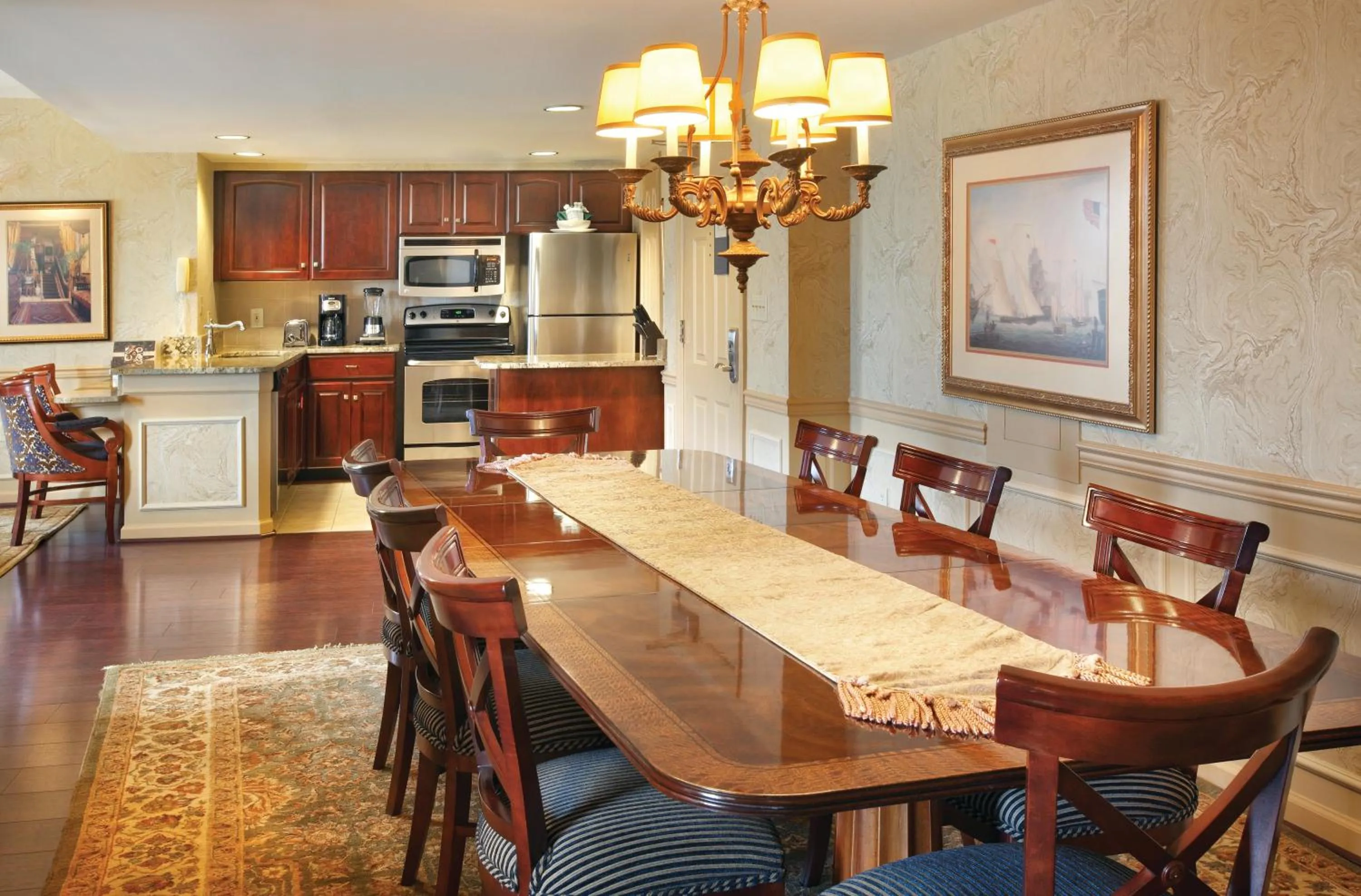 Food and drinks in Club Wyndham Old Town Alexandria