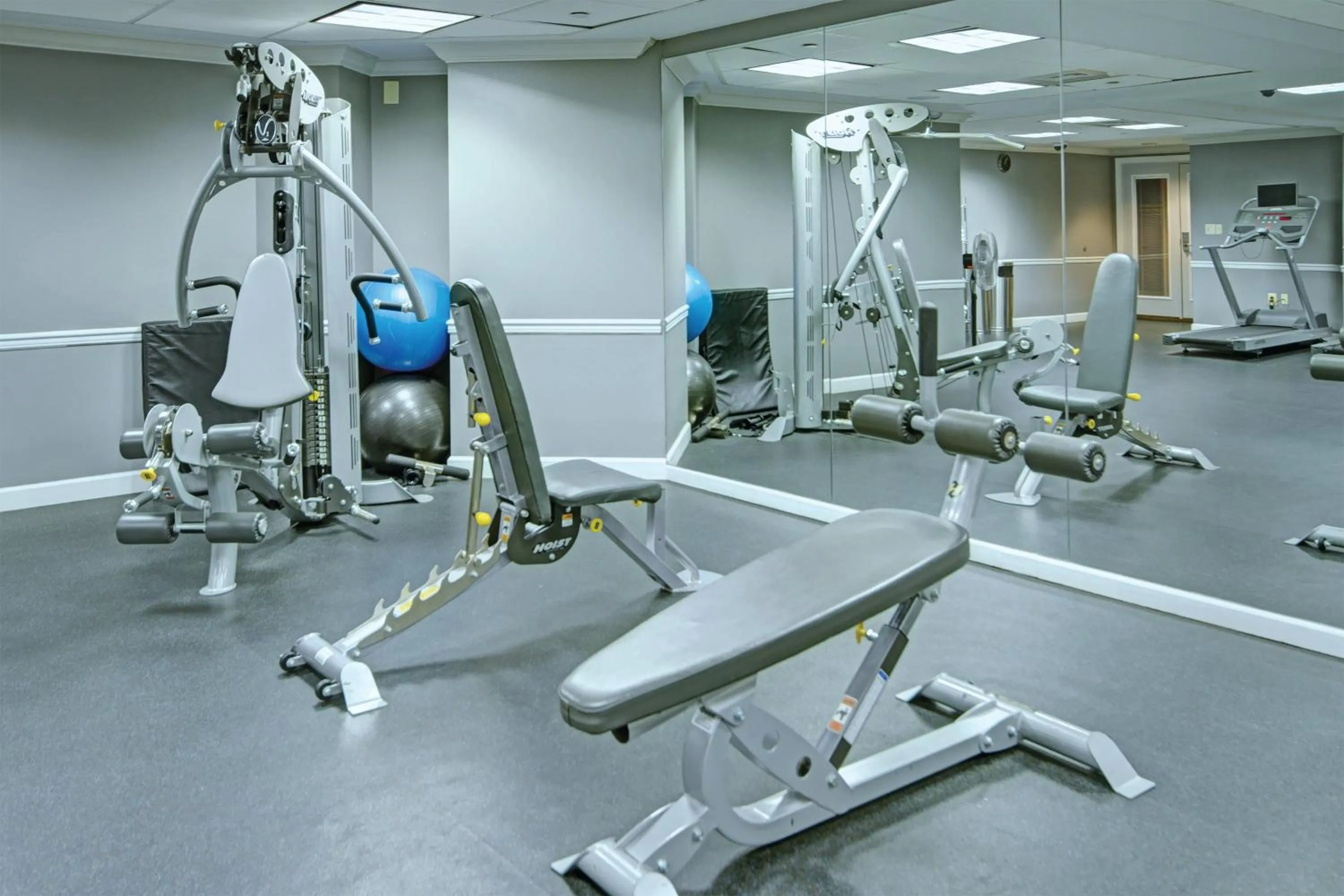 Fitness centre/facilities in Club Wyndham Old Town Alexandria