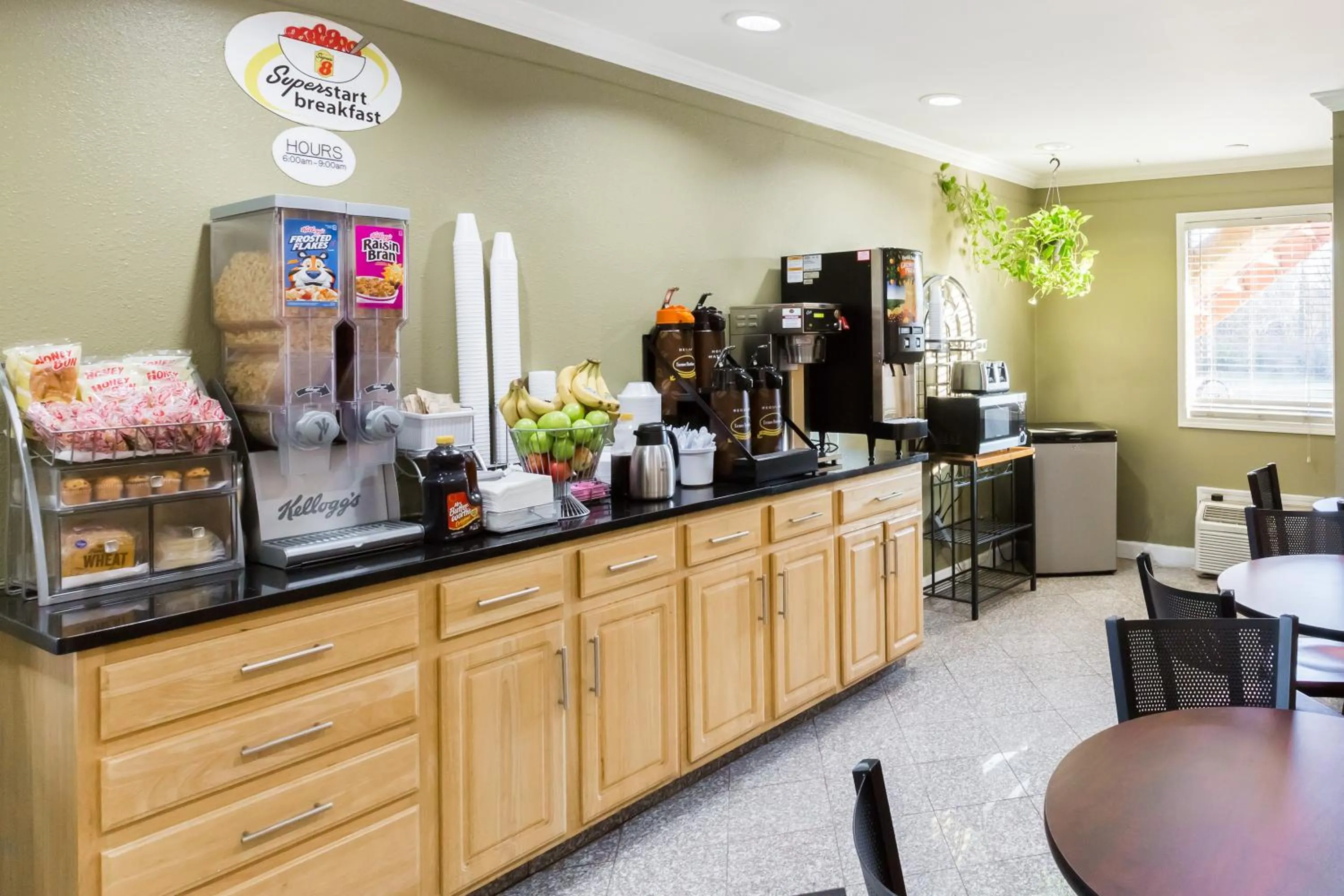Continental breakfast in Super 8 by Wyndham Indianapolis-Southport Rd