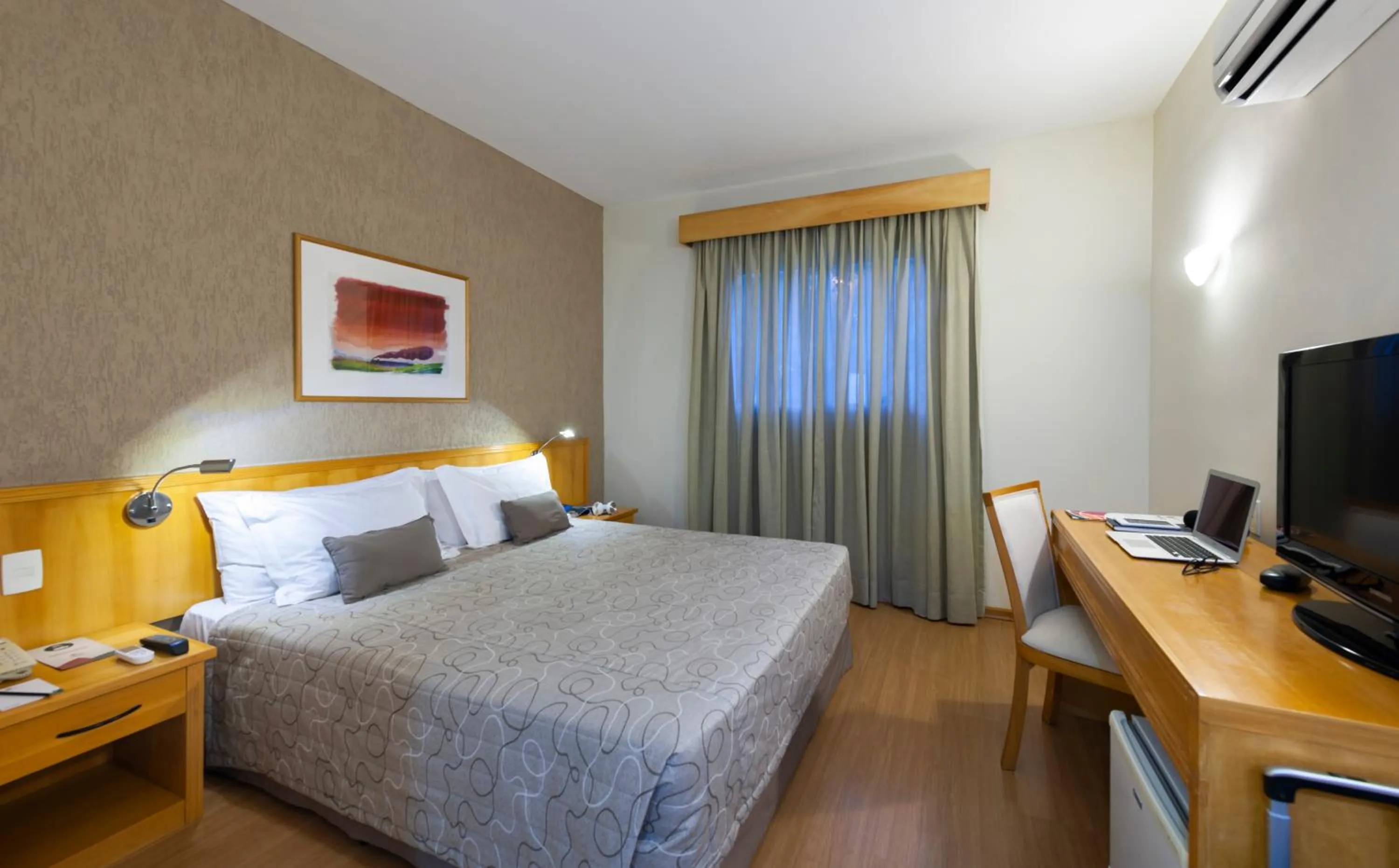 Bed in Matiz Barão Geraldo Express Hotel