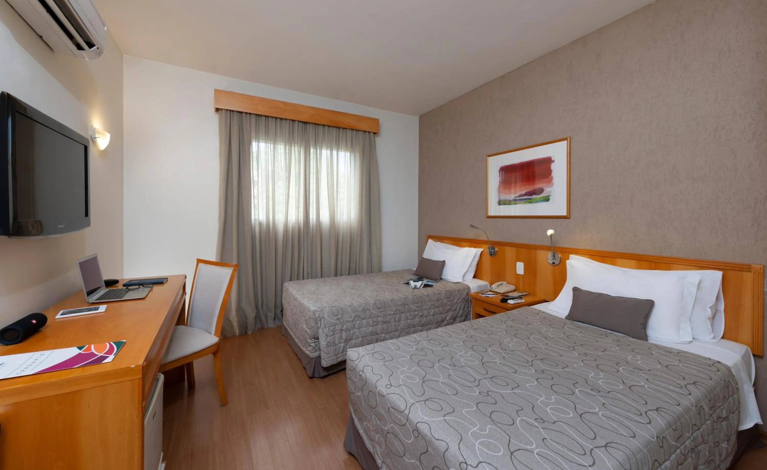 Bed in Matiz Barão Geraldo Express Hotel