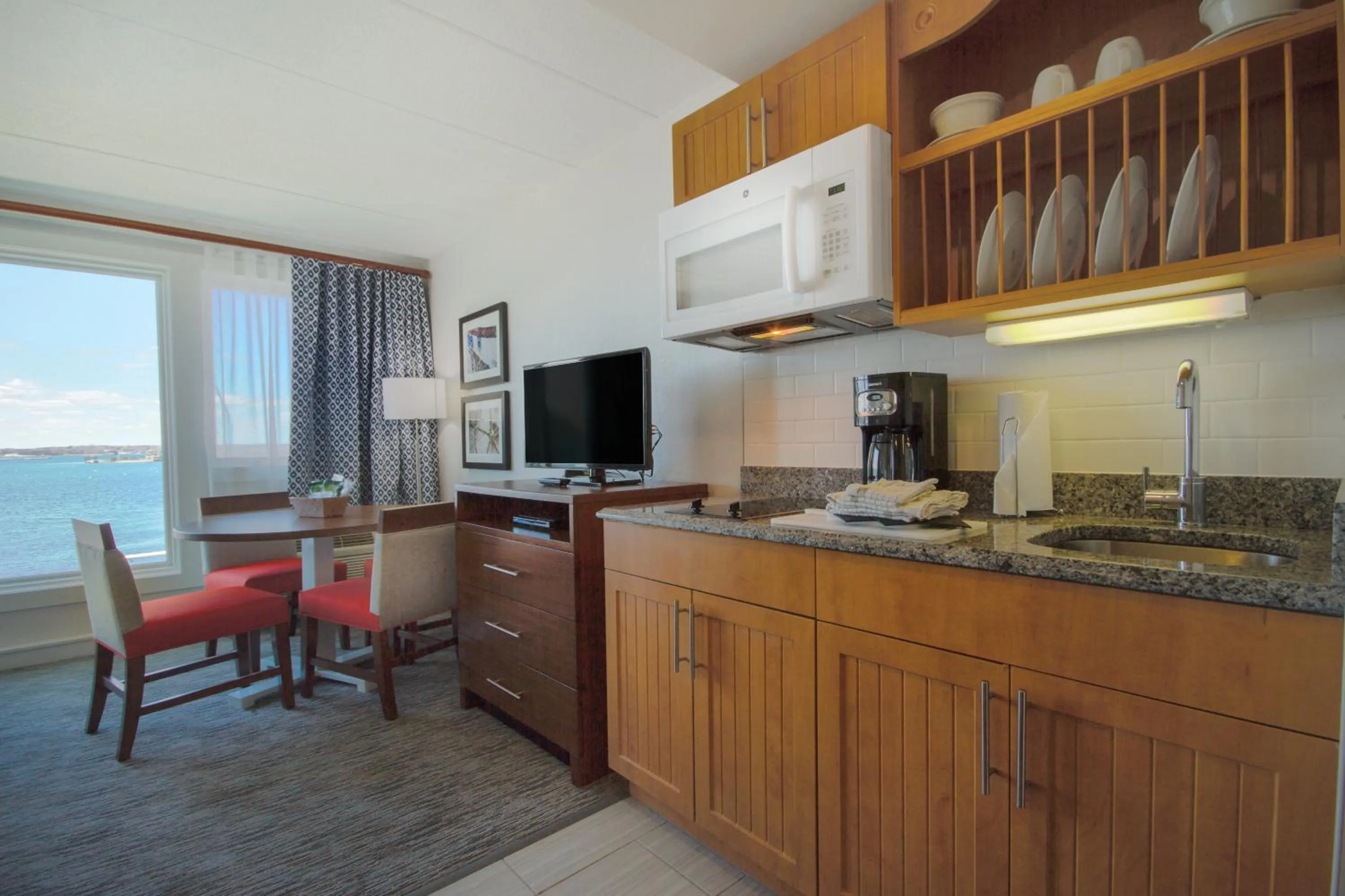 Kitchen or kitchenette in Club Wyndham Inn on the Harbor