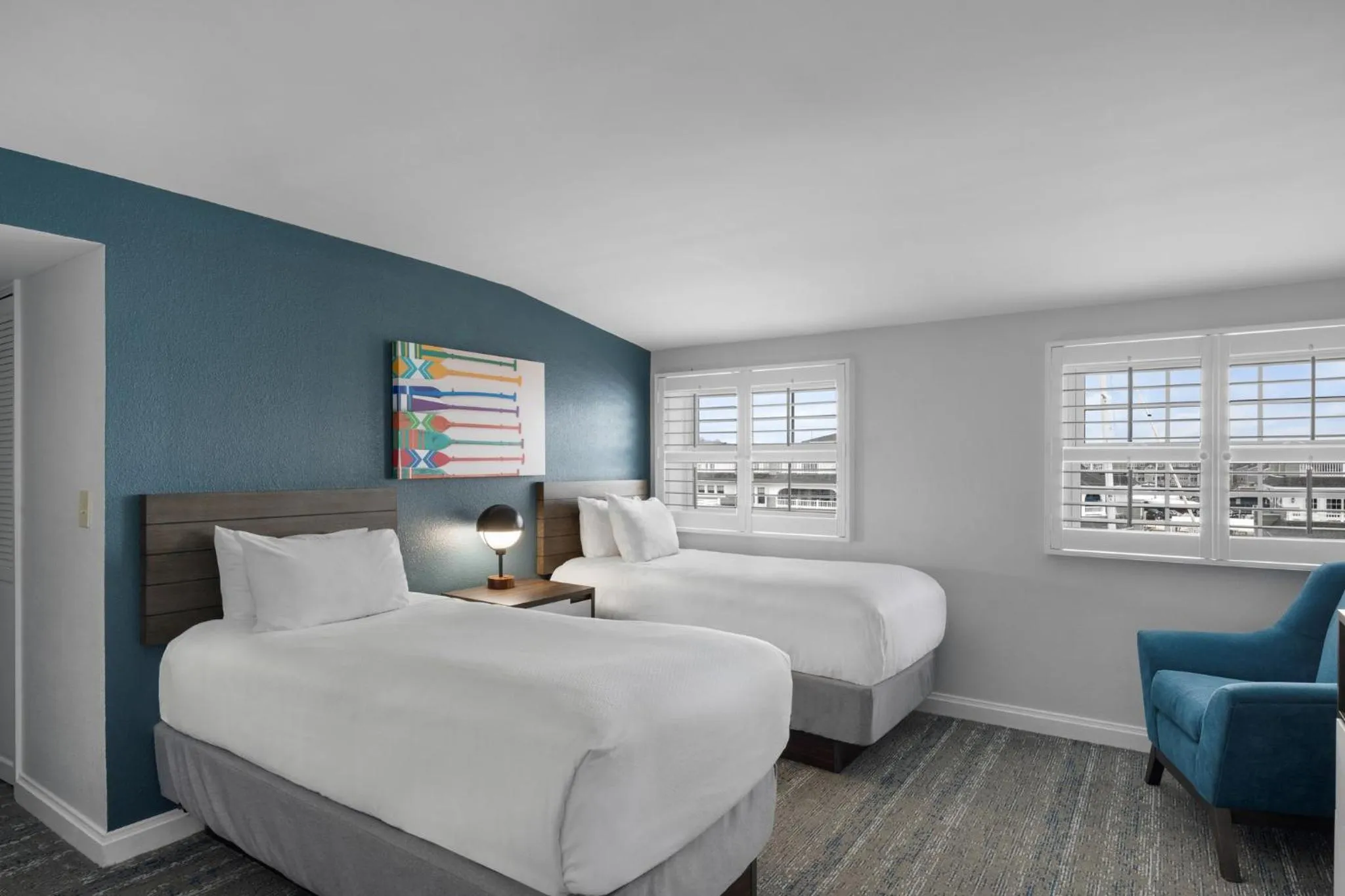 Bedroom, Bed in Club Wyndham Newport Onshore