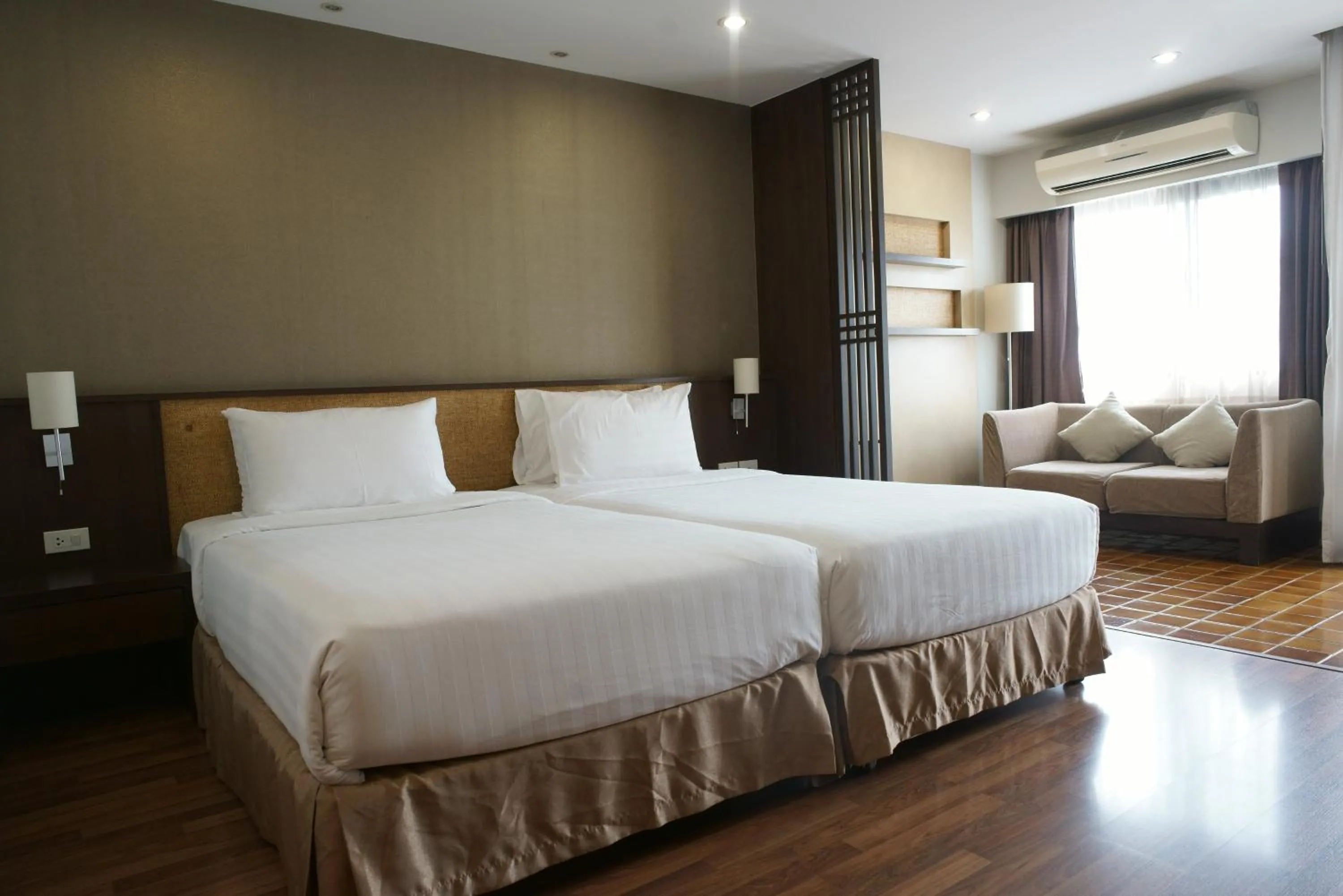 Bed in The Grand Napat