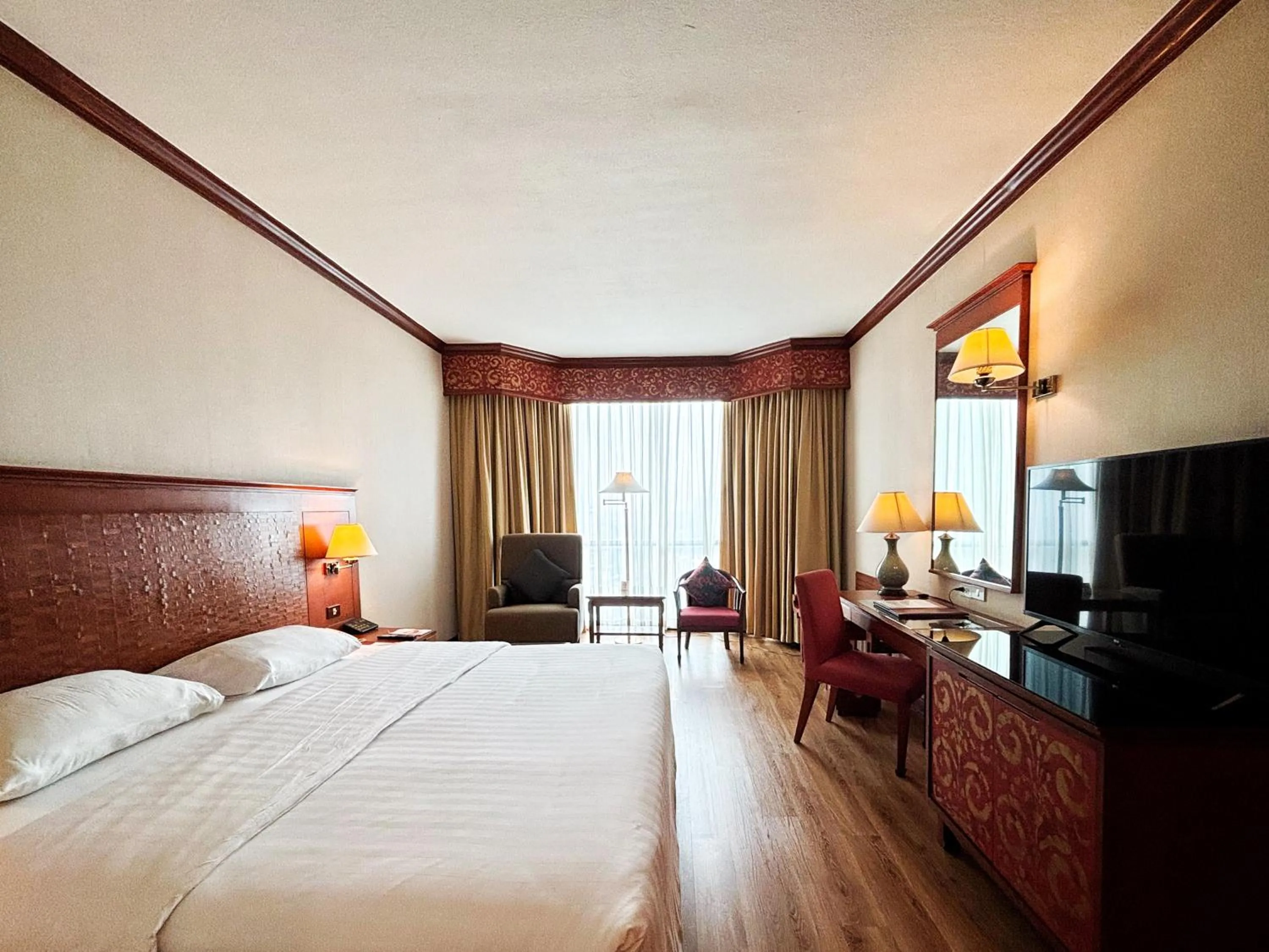 Bed in The Empress Hotel