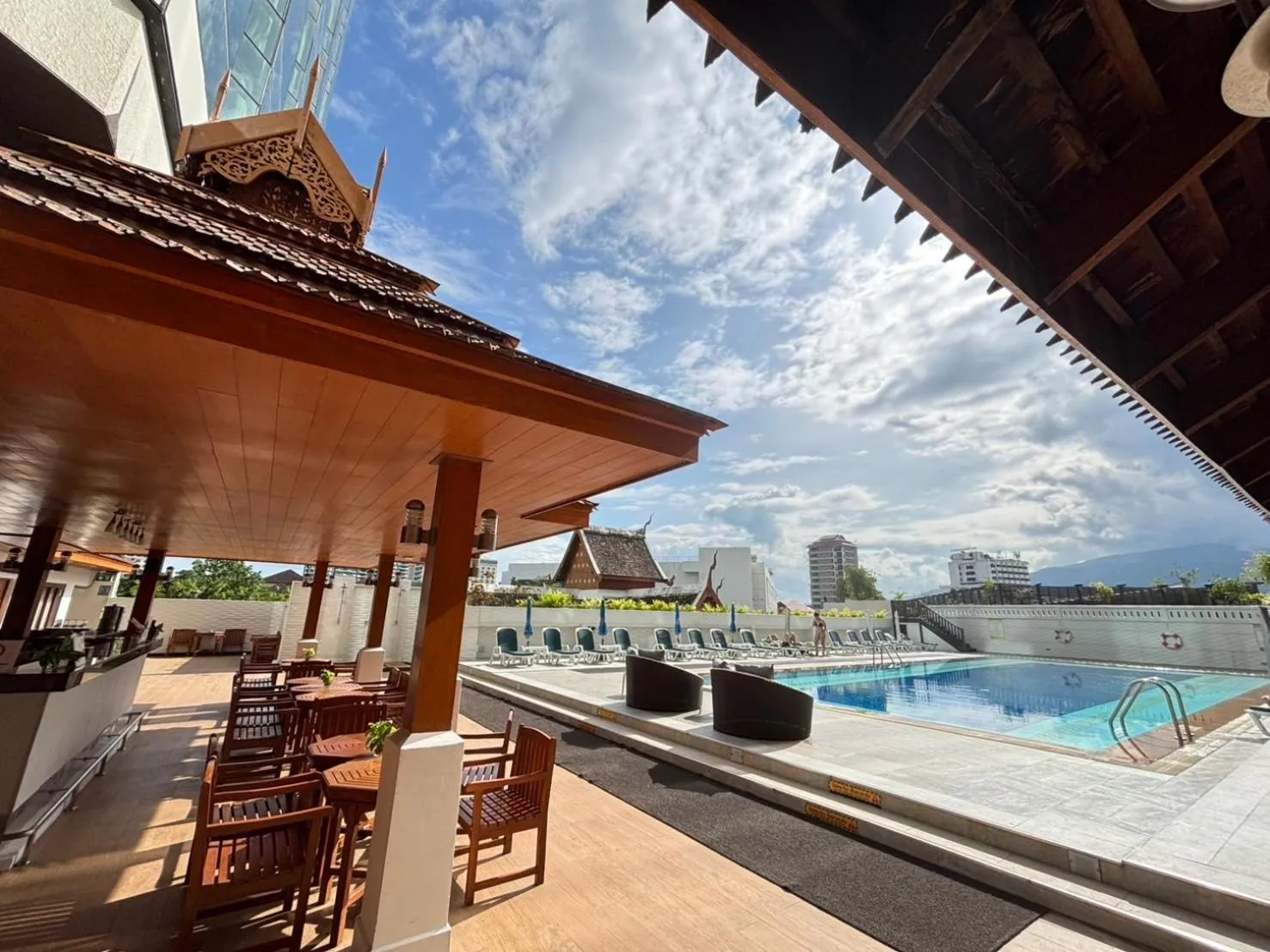 Swimming pool in The Empress Hotel