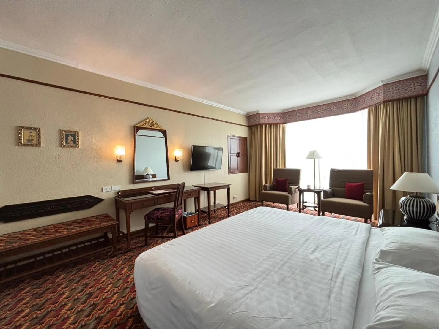 Bed in The Empress Hotel