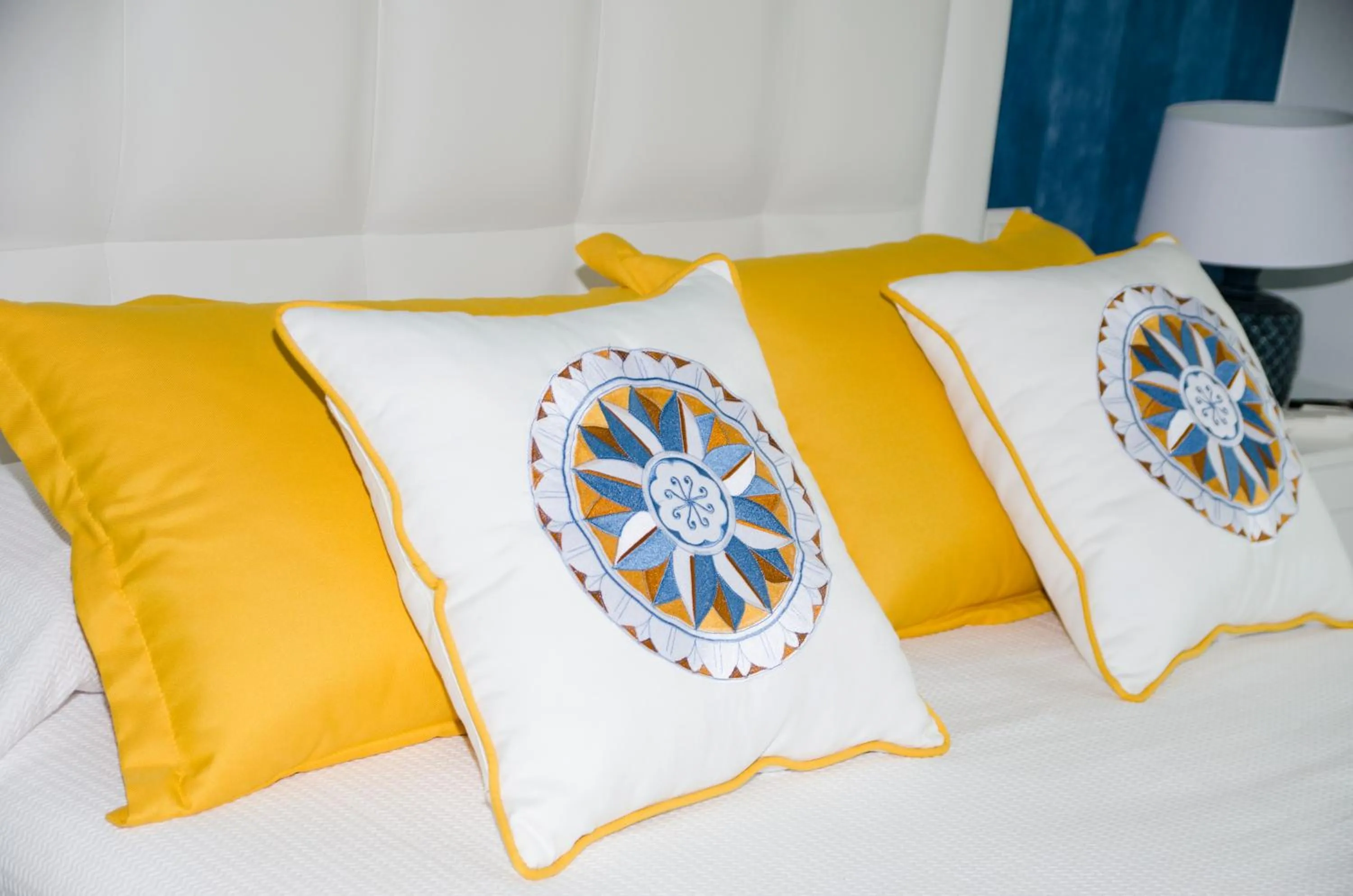 Decorative detail, Bed in B&B Maiori Luxury