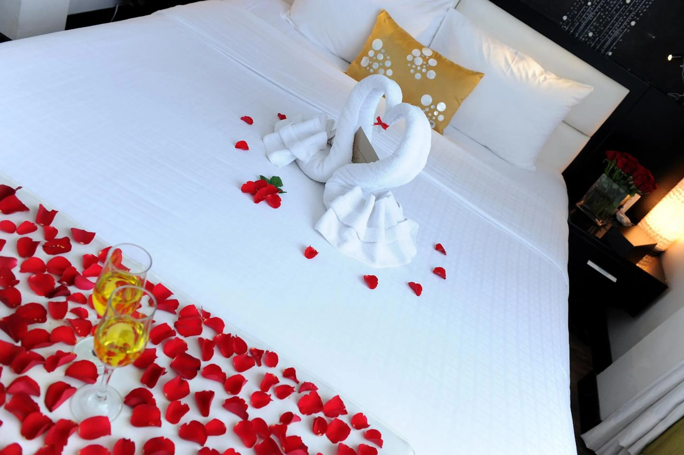 Decorative detail, Bed in Orchid Hotel