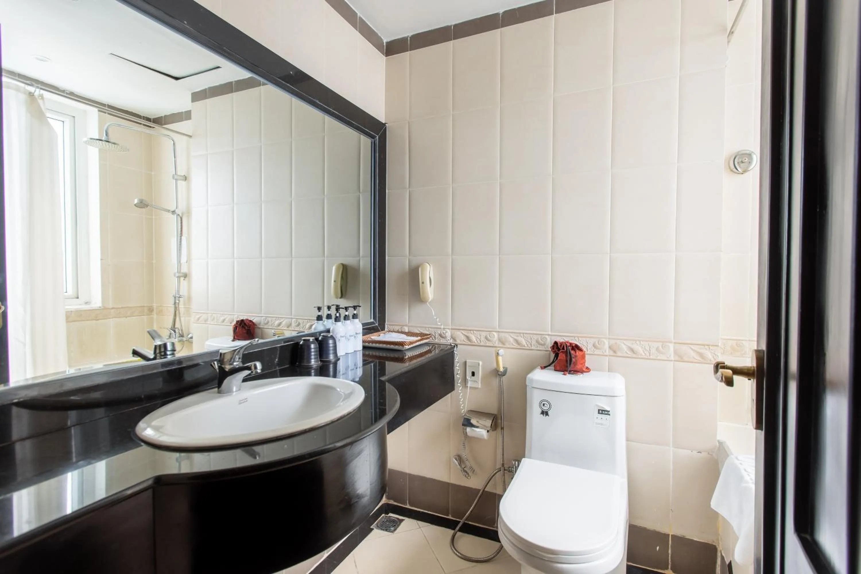 Toilet in Orchid Hotel