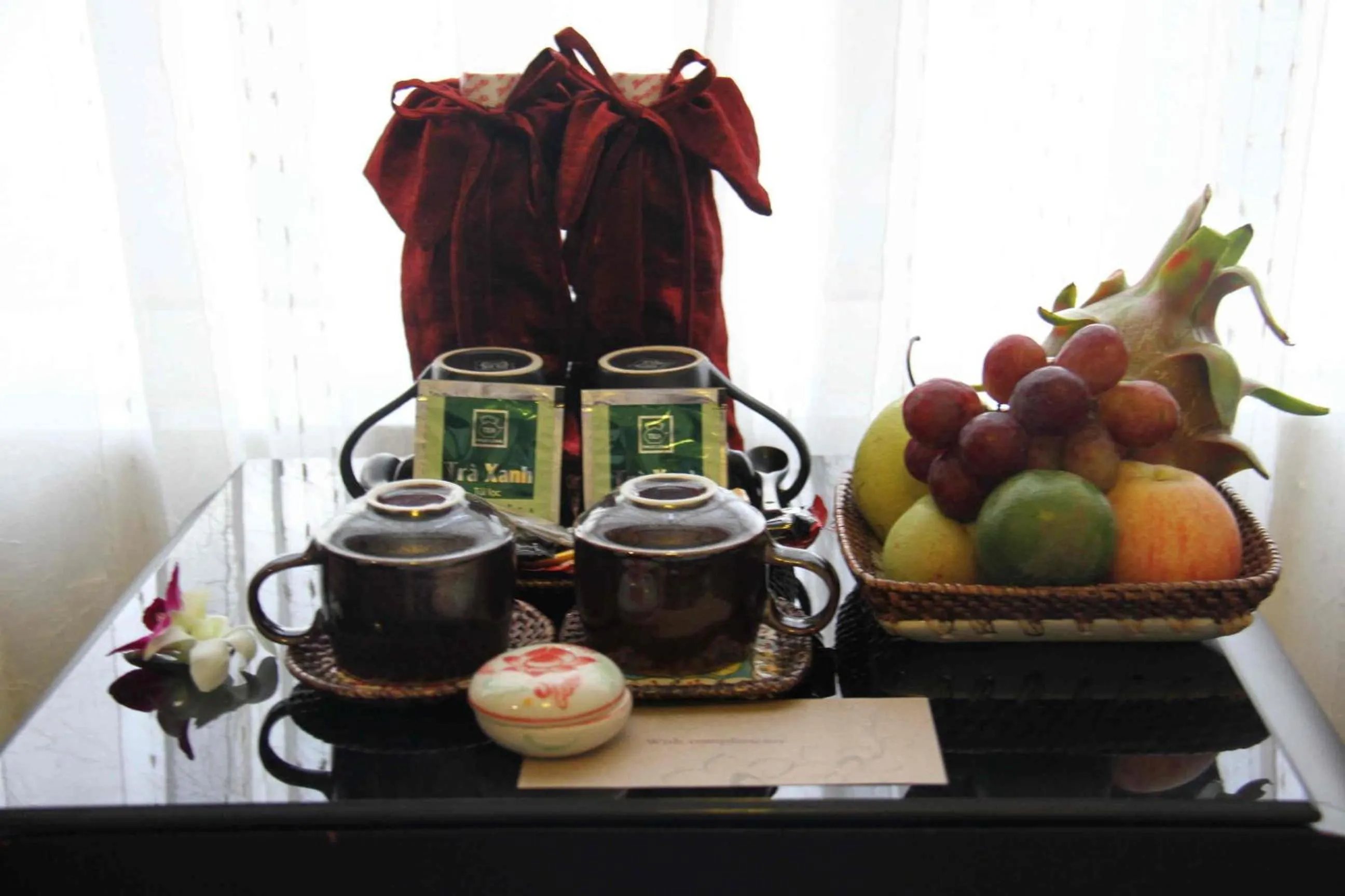 Coffee/tea facilities in Orchid Hotel