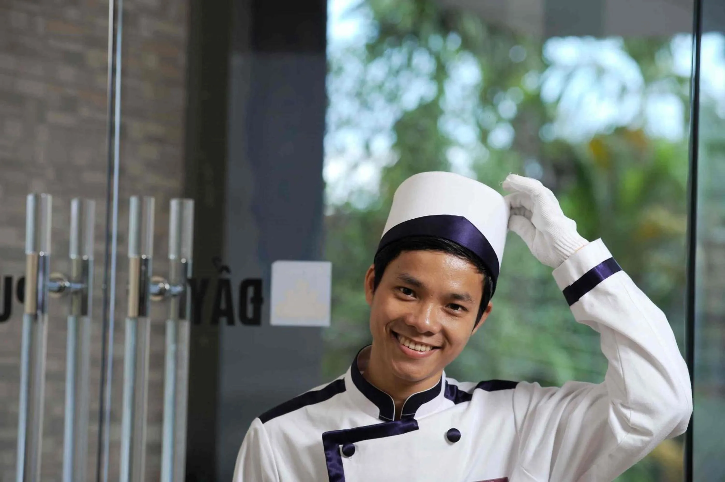 People in Orchid Hotel