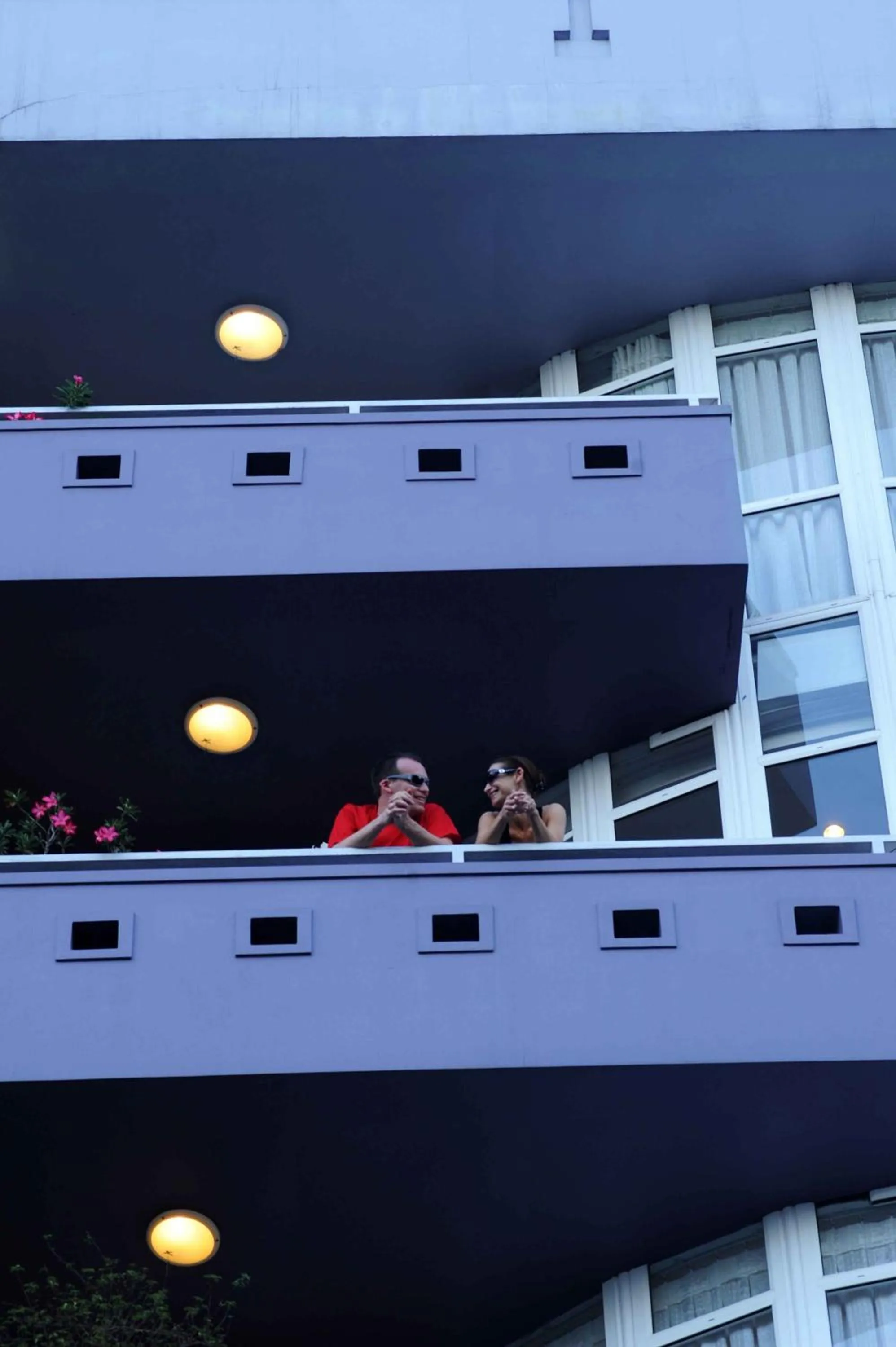 Balcony/Terrace in Orchid Hotel