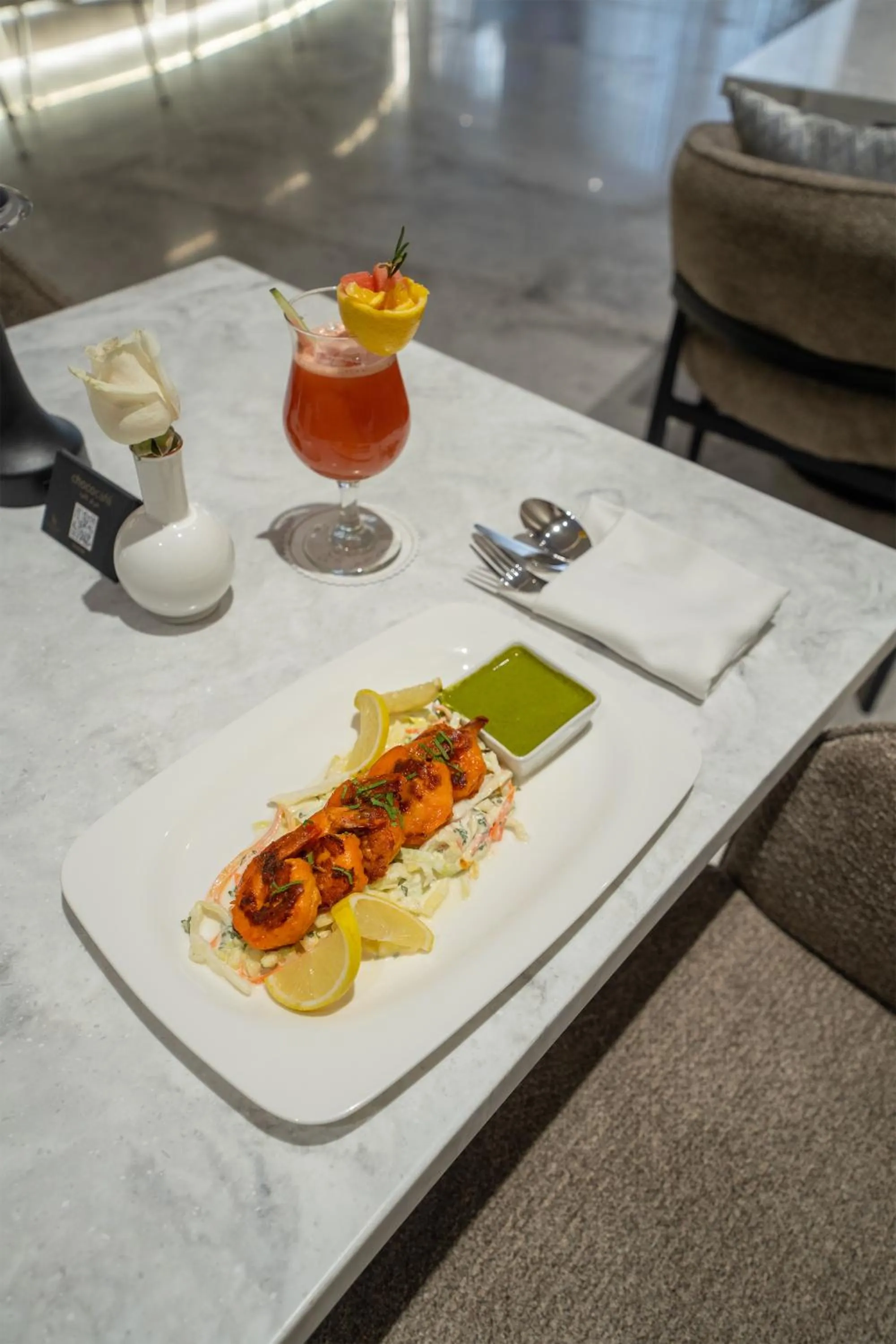 Food and drinks in Symphony Style Hotel Kuwait