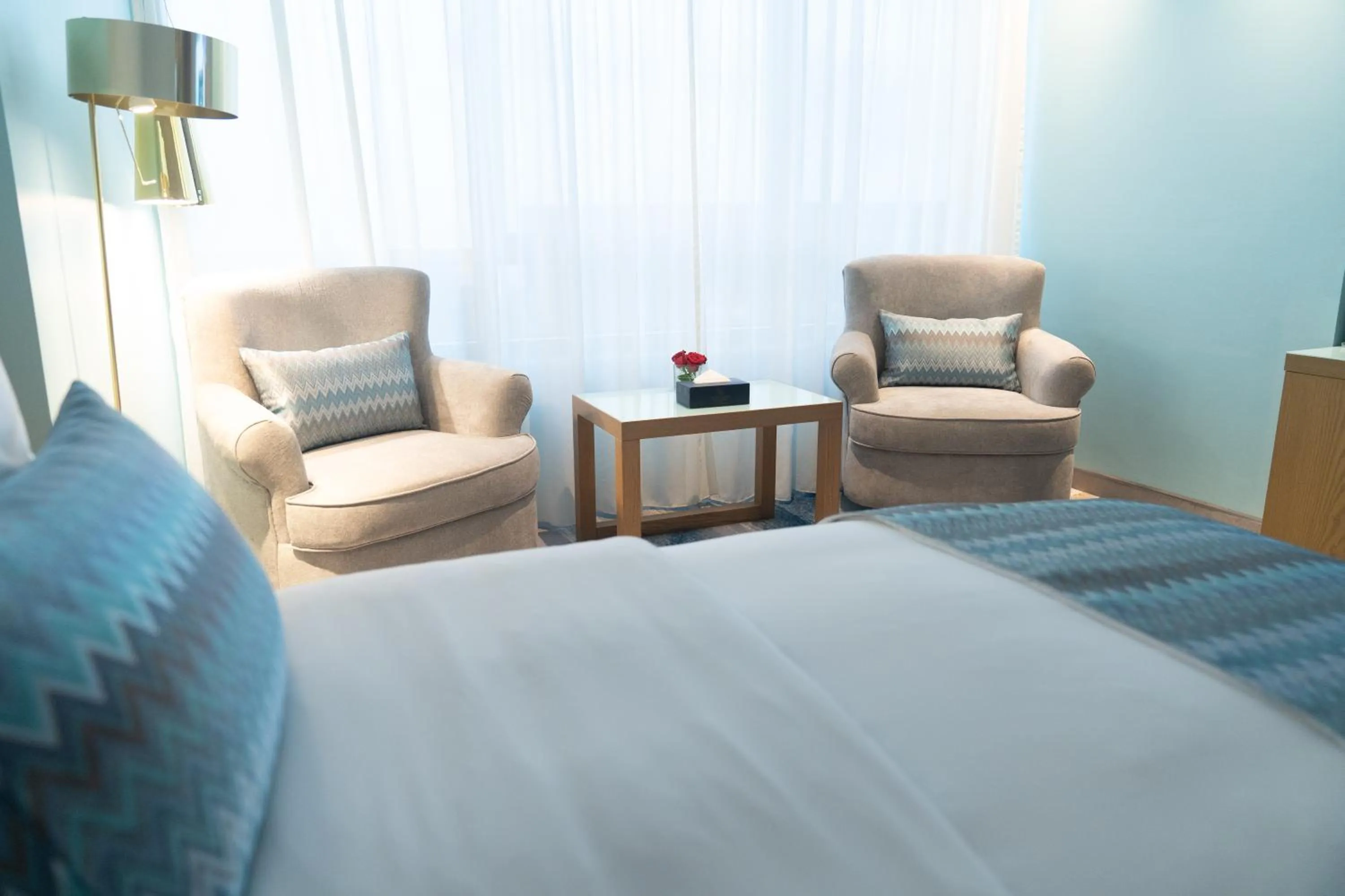 Bed in Symphony Style Hotel Kuwait