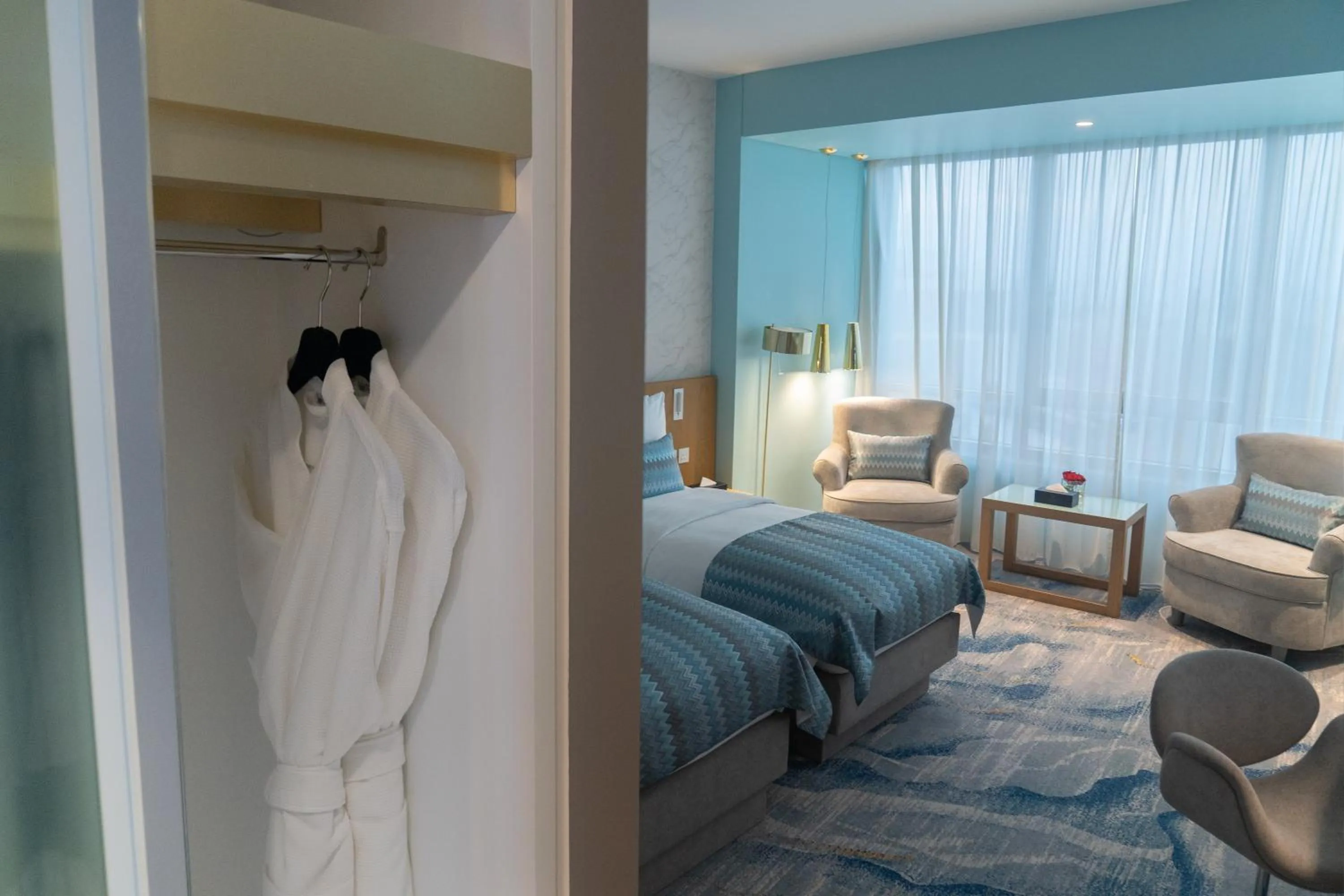 Bed in Symphony Style Hotel Kuwait