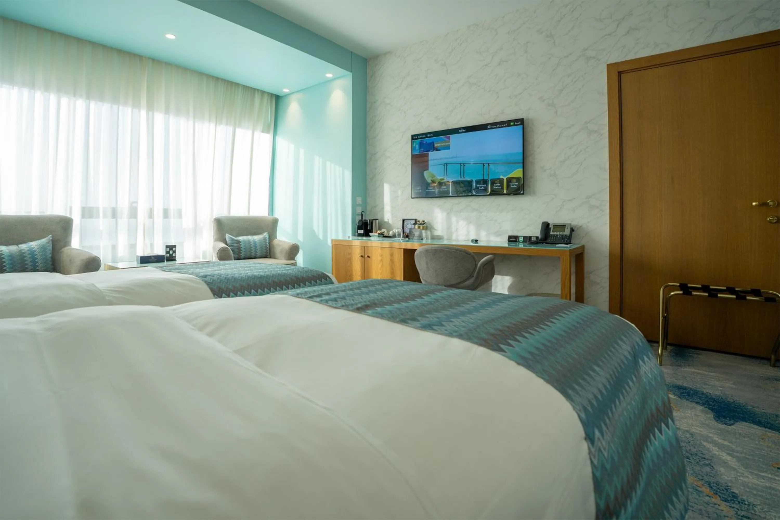 Bed in Symphony Style Hotel Kuwait