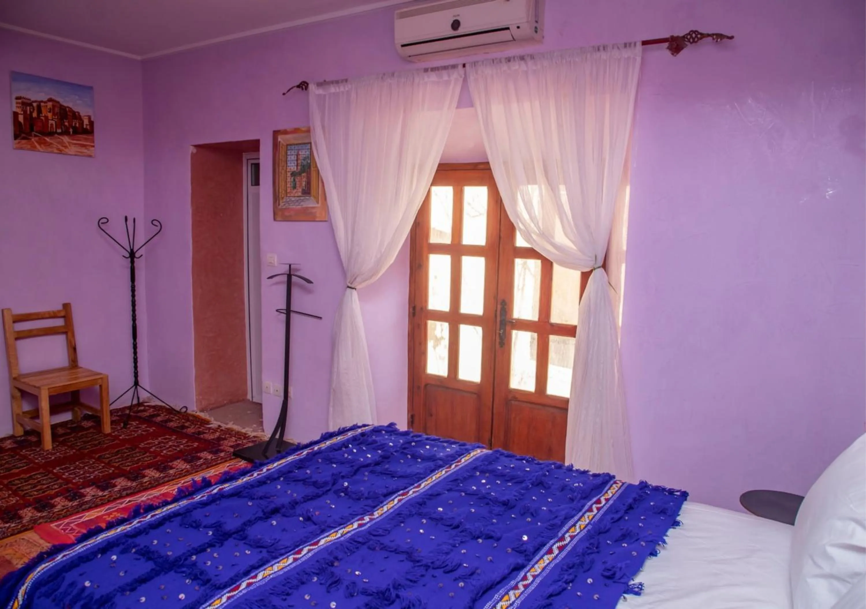 View (from property/room), Bed in Bassatine Skoura