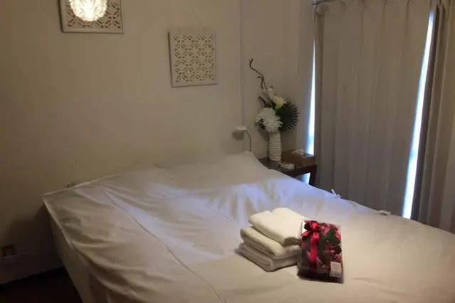 Bed in Ogi-Ohashi Apartment
