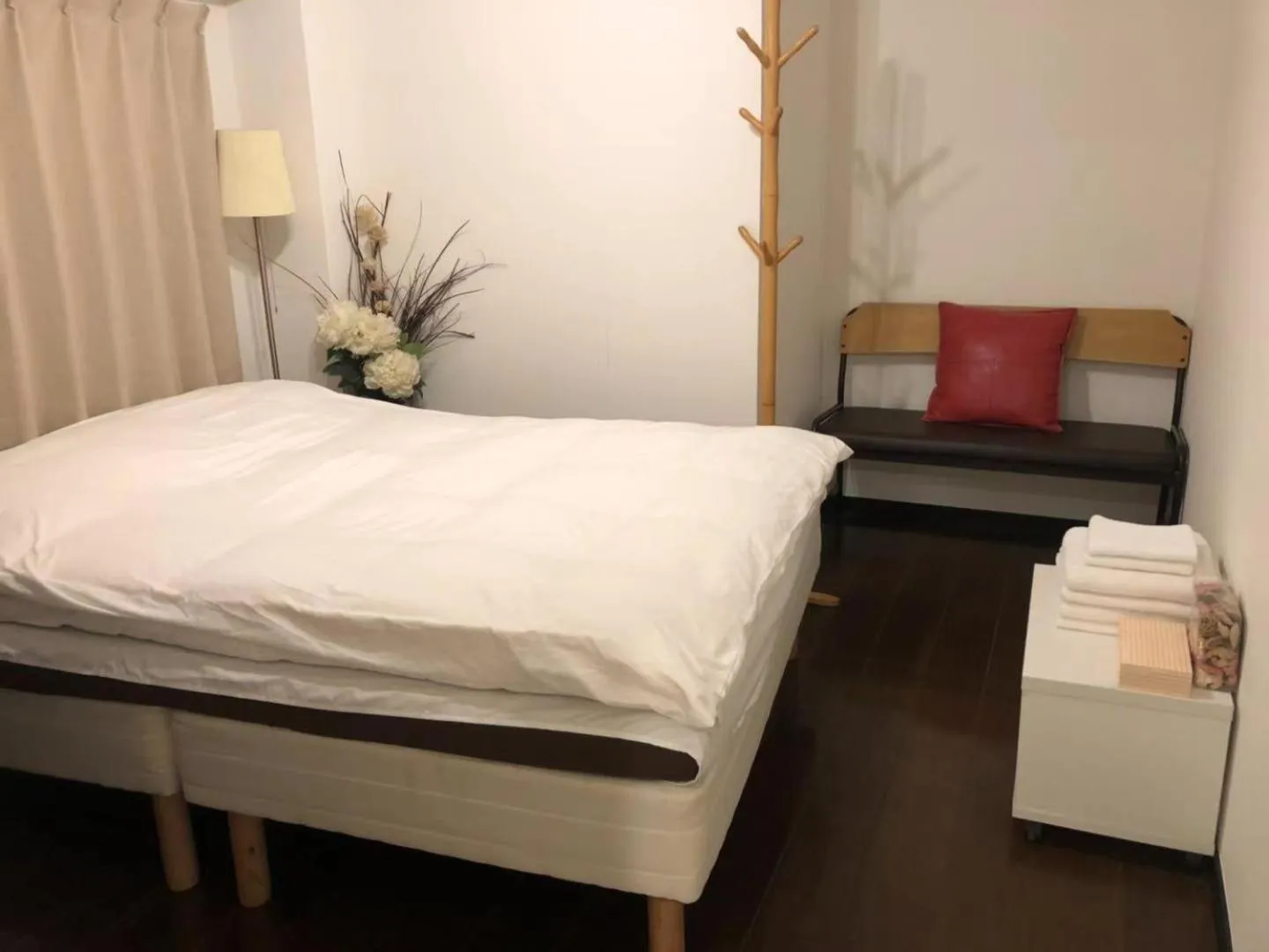 Bed in Ogi-Ohashi Apartment