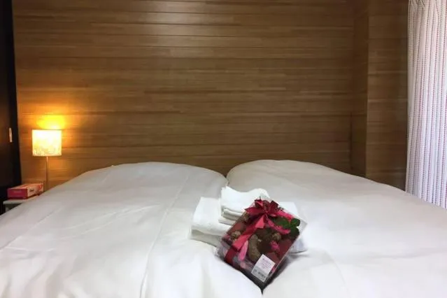 Bed in Ogi-Ohashi Apartment