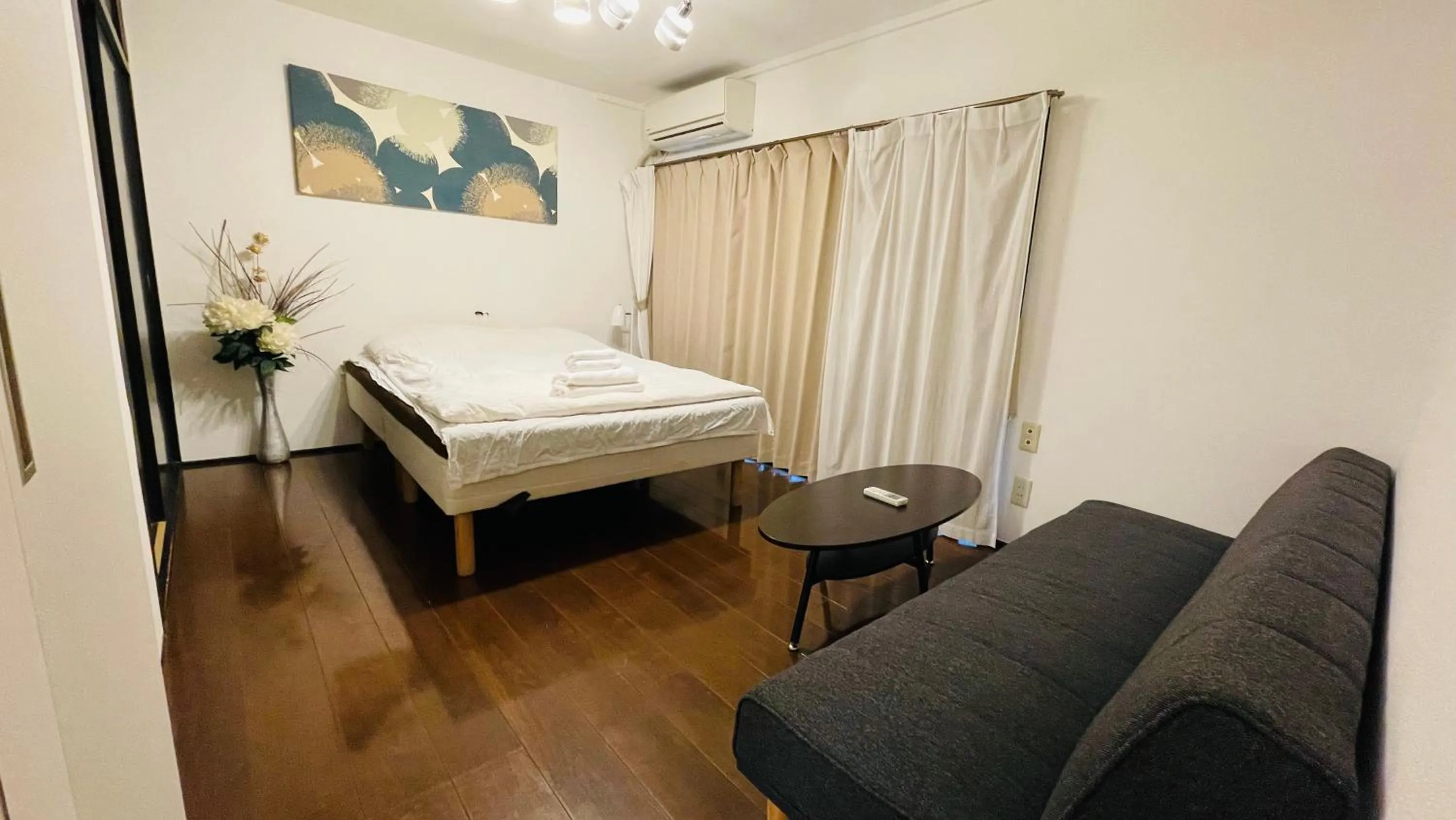 Bed in Ogi-Ohashi Apartment