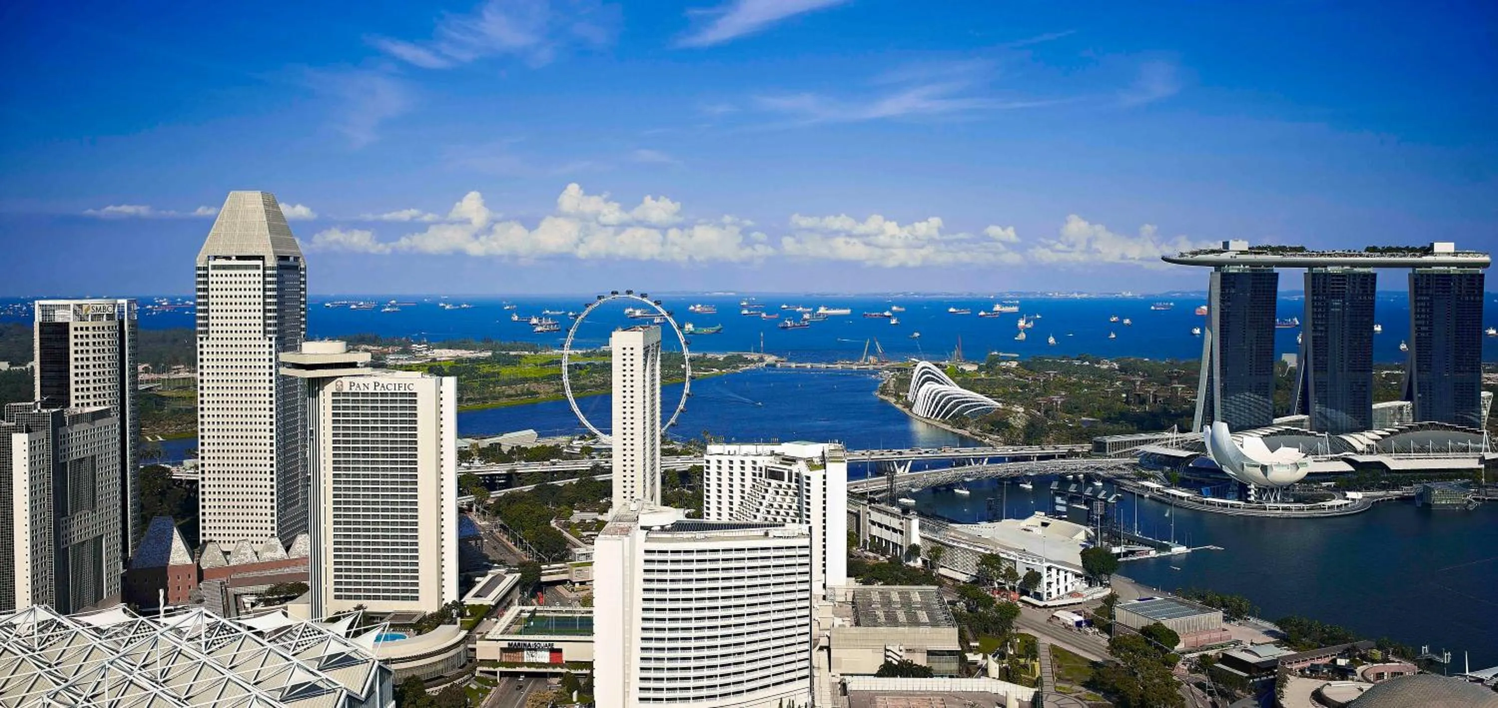 Nearby landmark in Pan Pacific Singapore