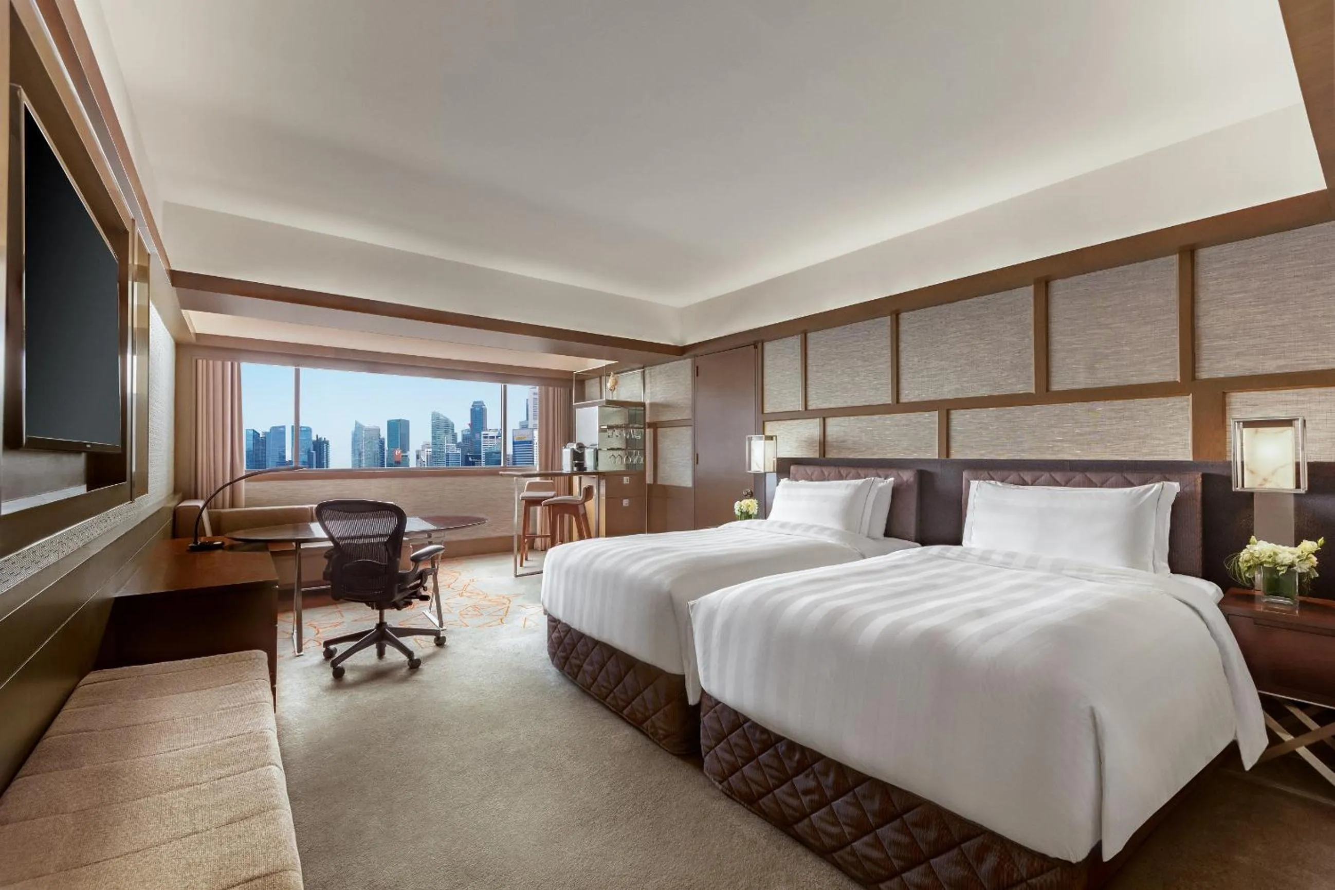 Bedroom, Bed in Pan Pacific Singapore