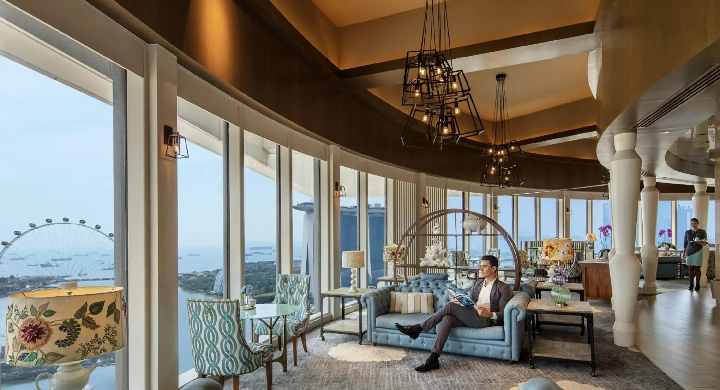 Premier Suite in Pan Pacific Singapore Premier Suite in Pan Pacific Singapore