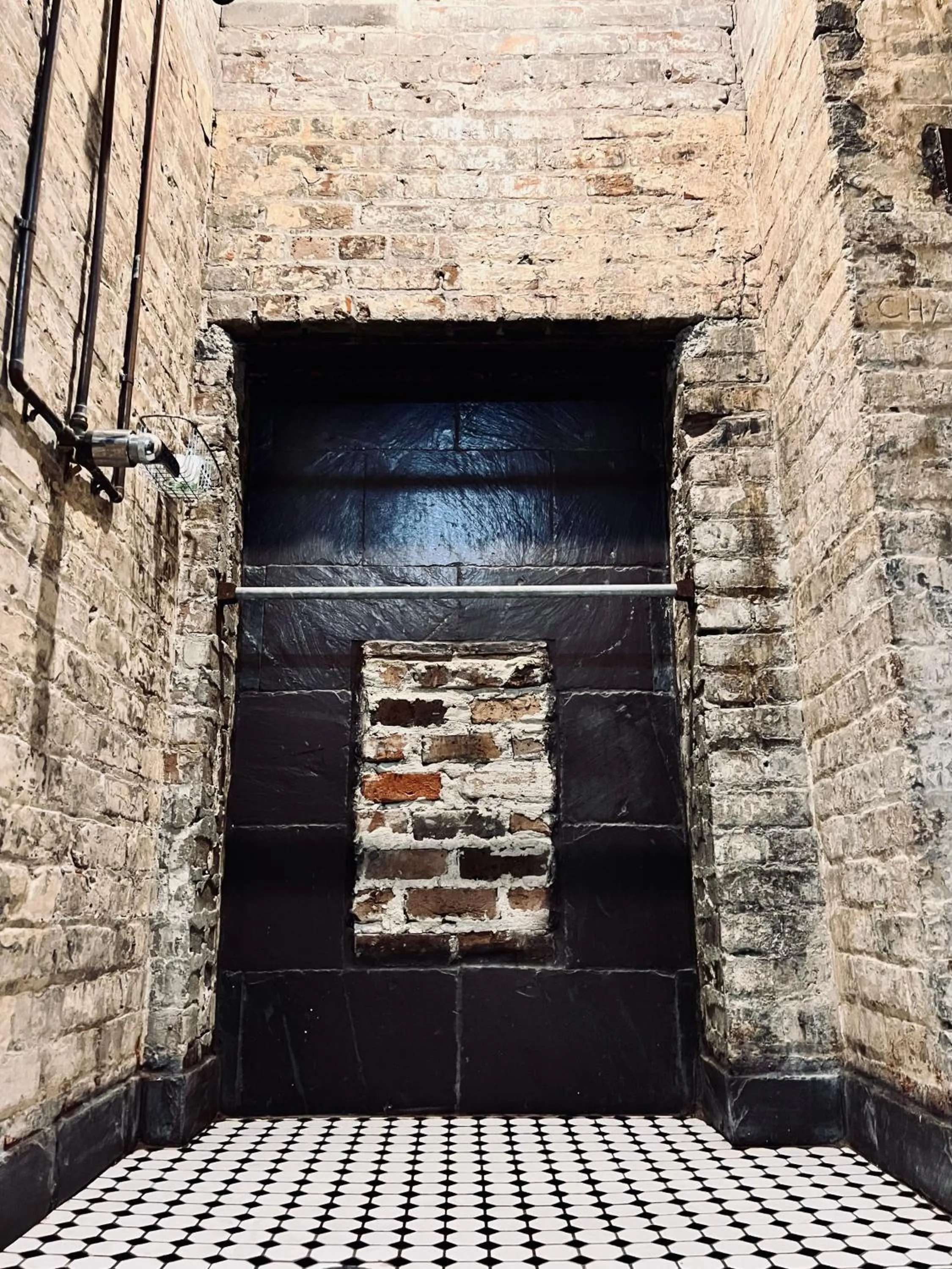 Shower in Inn at the Old Jail