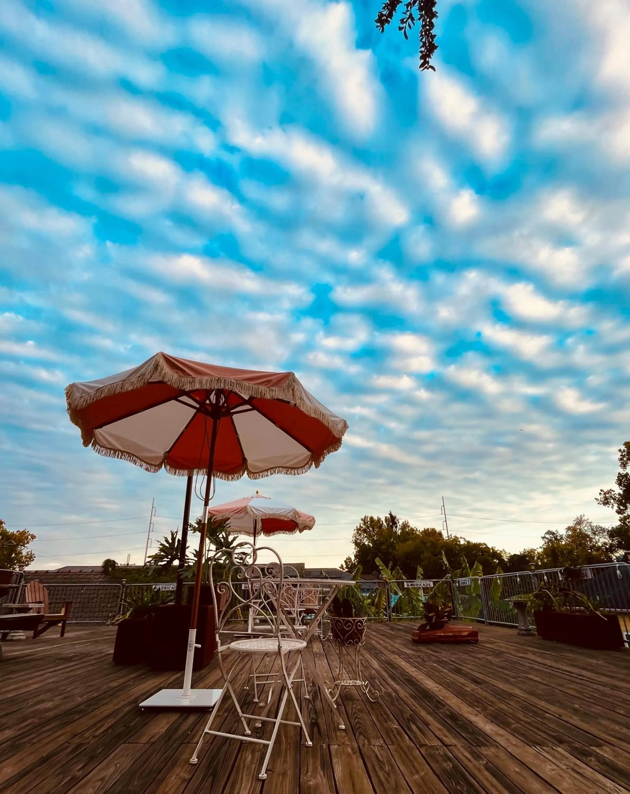 Patio in Inn at the Old Jail