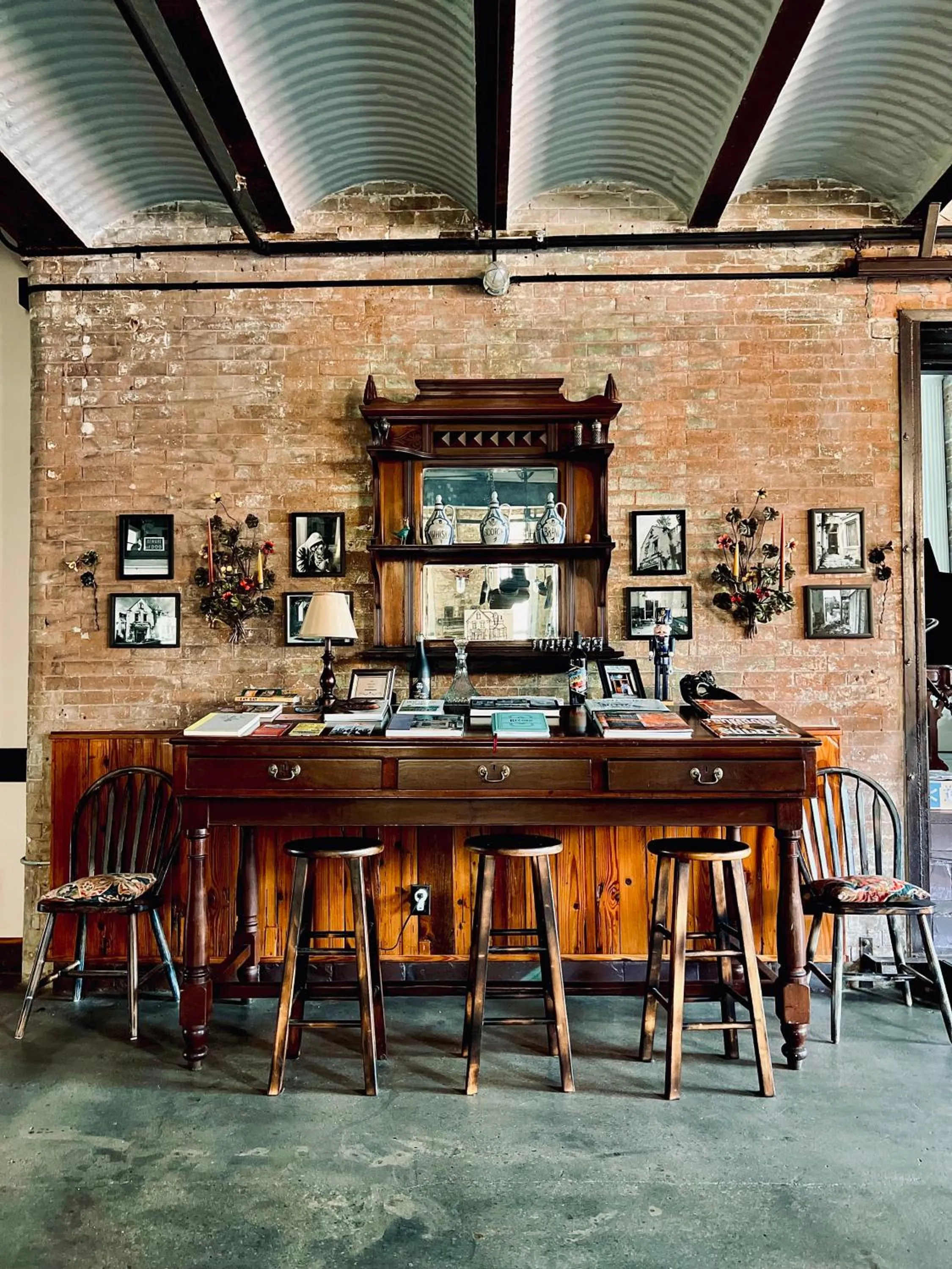 Lobby or reception in Inn at the Old Jail