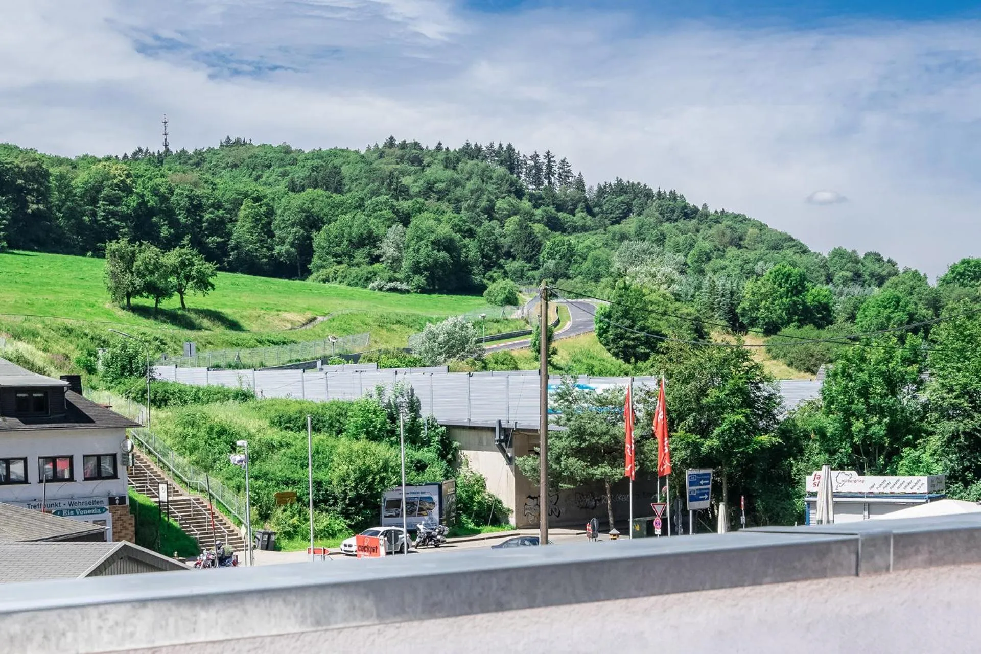 Balcony/Terrace in Hotel an der Nordschleife