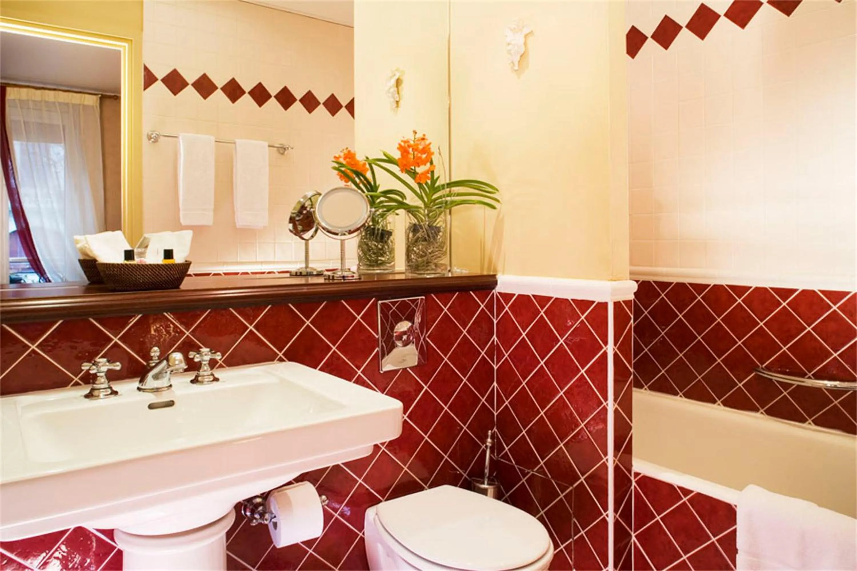 Bathroom in Hotel Britannique