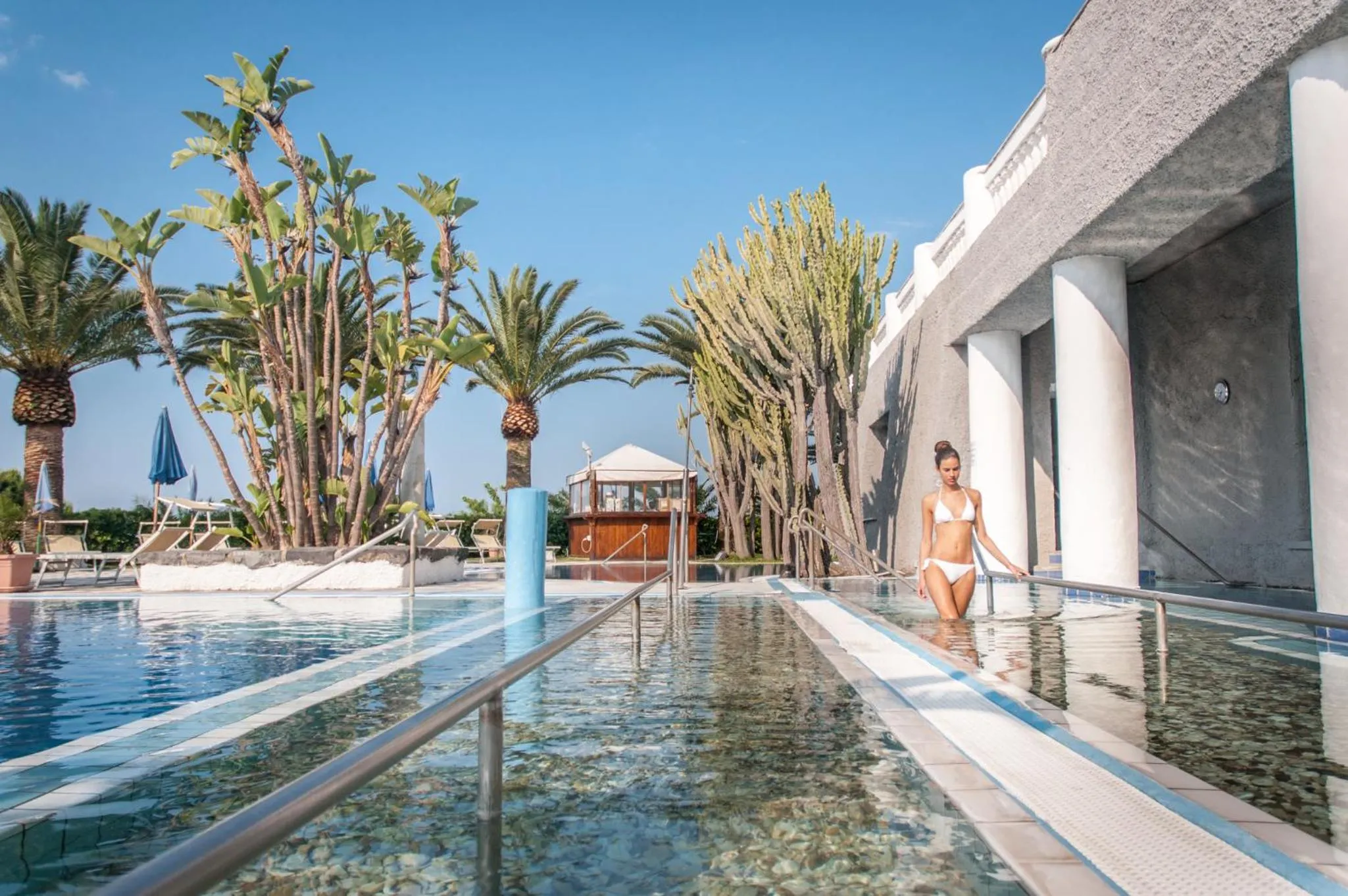 Swimming pool in Borgo Romantica - Resort & Spa