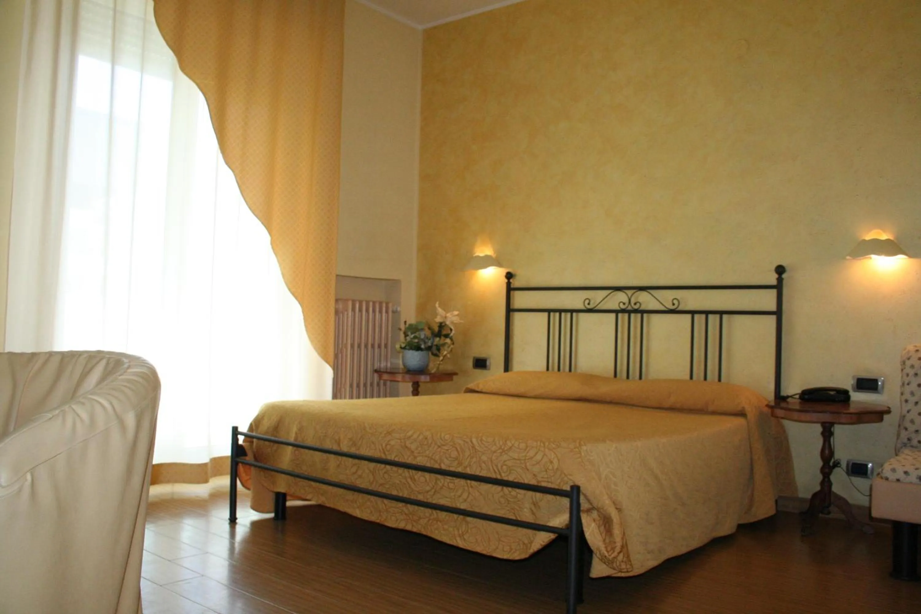 Bed in Hotel Diamante