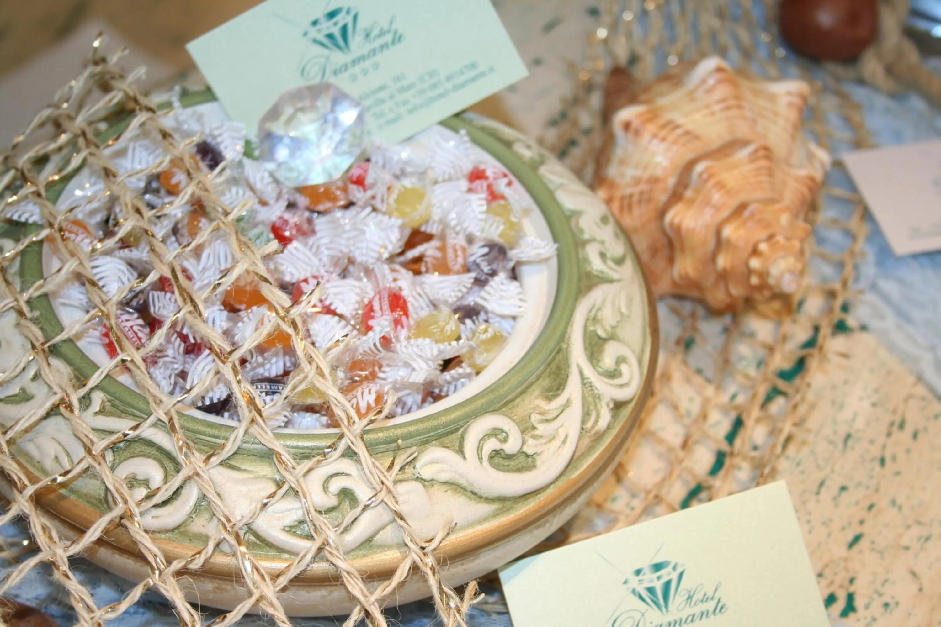 Decorative detail in Hotel Diamante