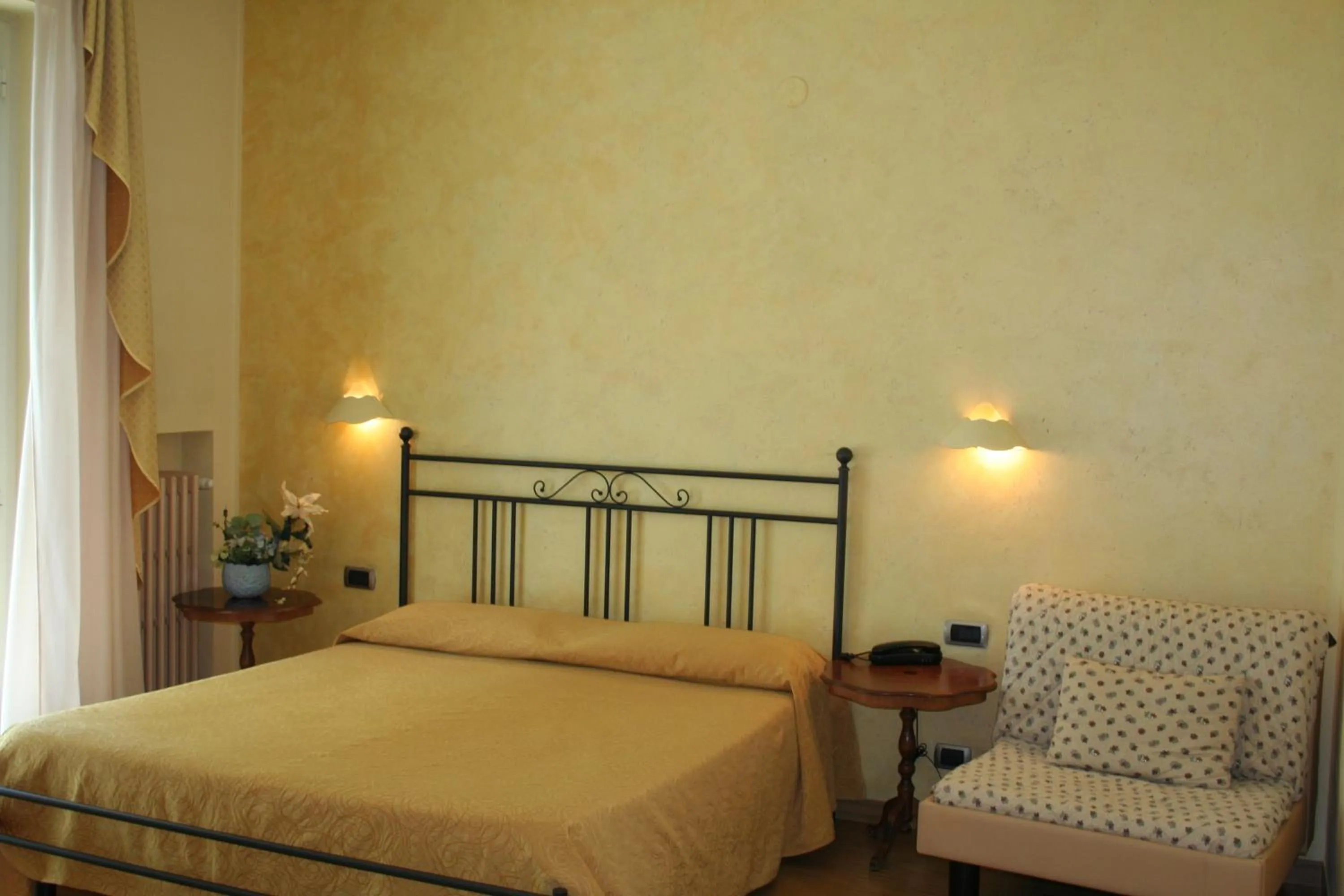 Bed in Hotel Diamante