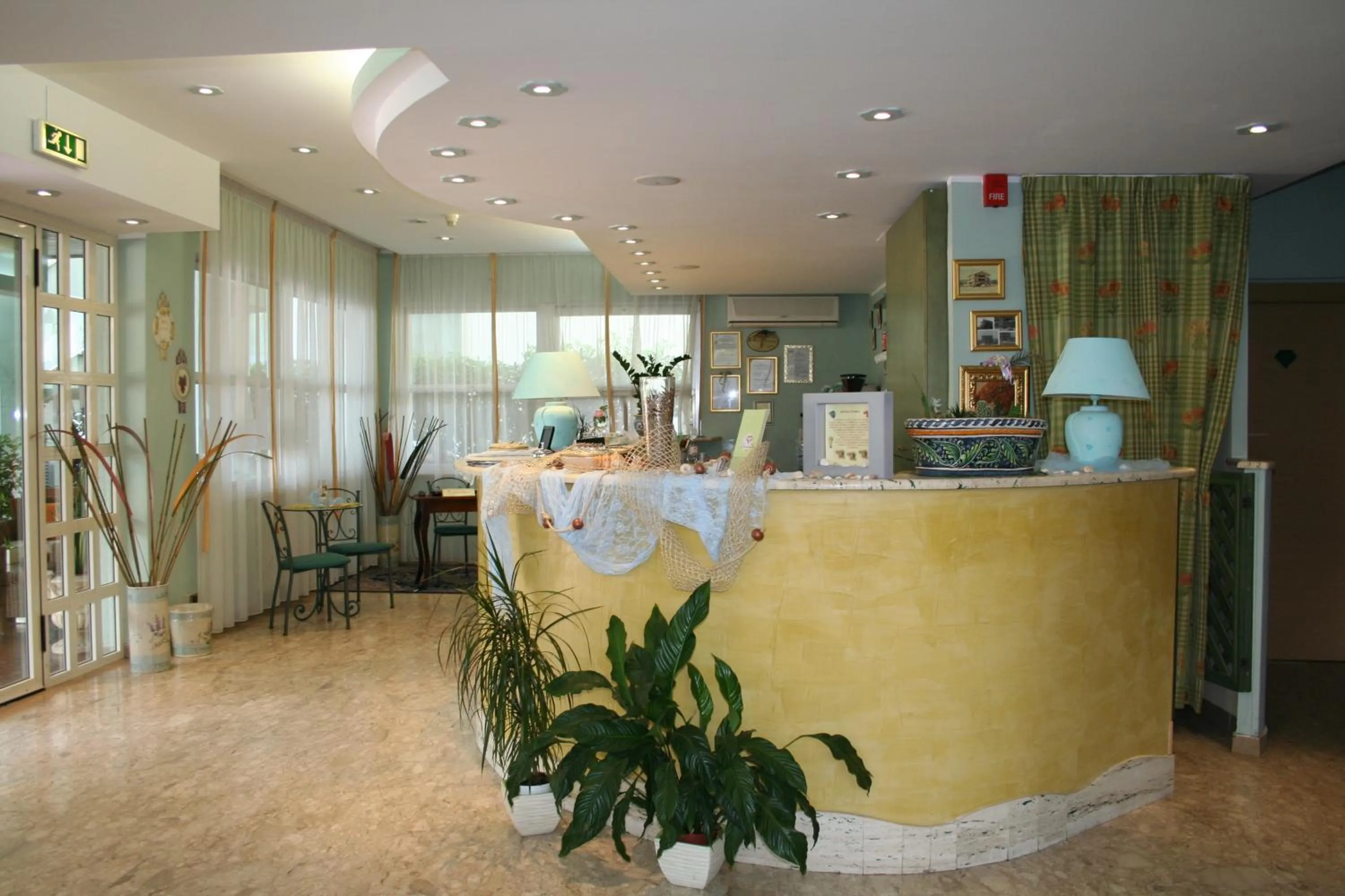 Lobby or reception in Hotel Diamante