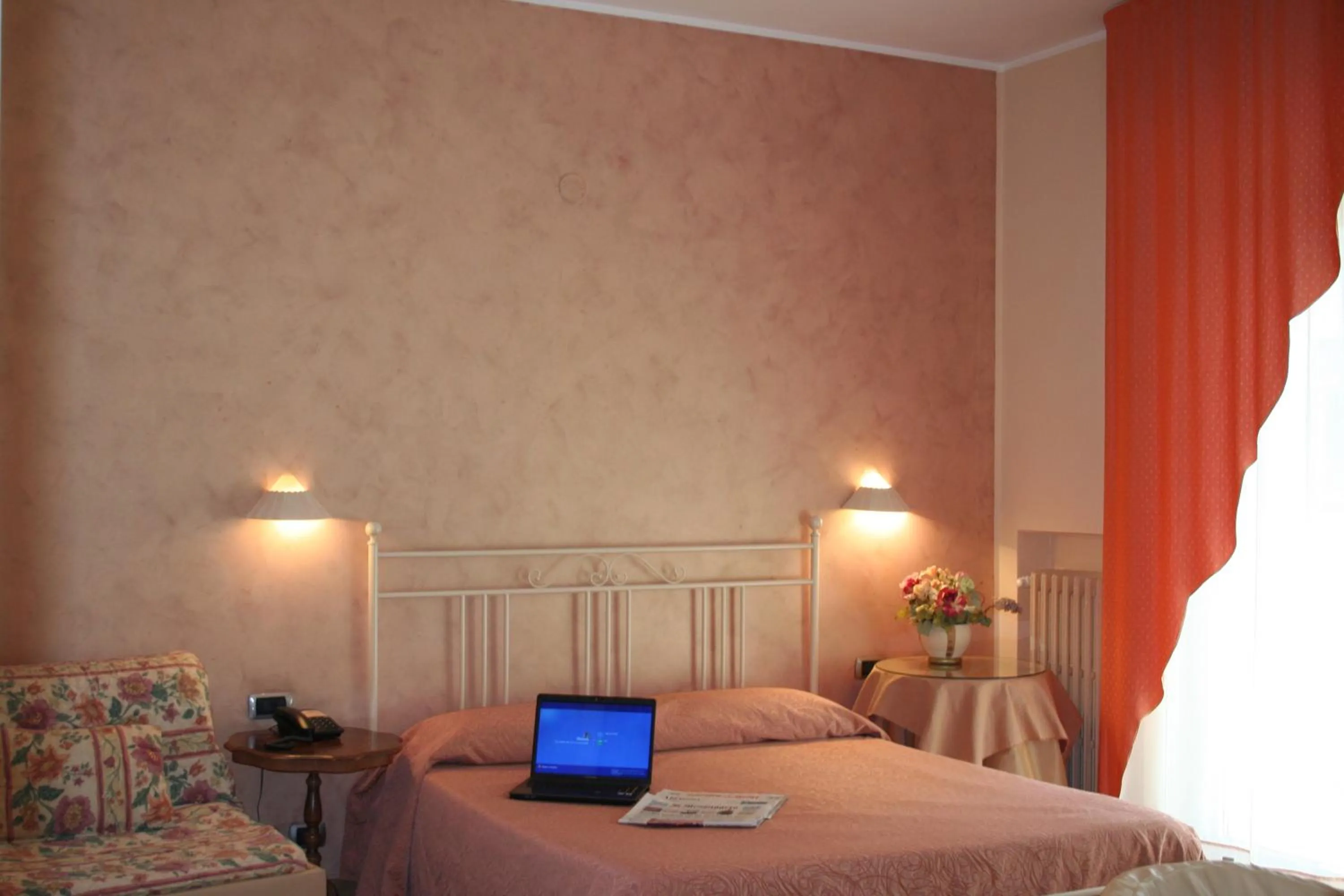 Bed in Hotel Diamante