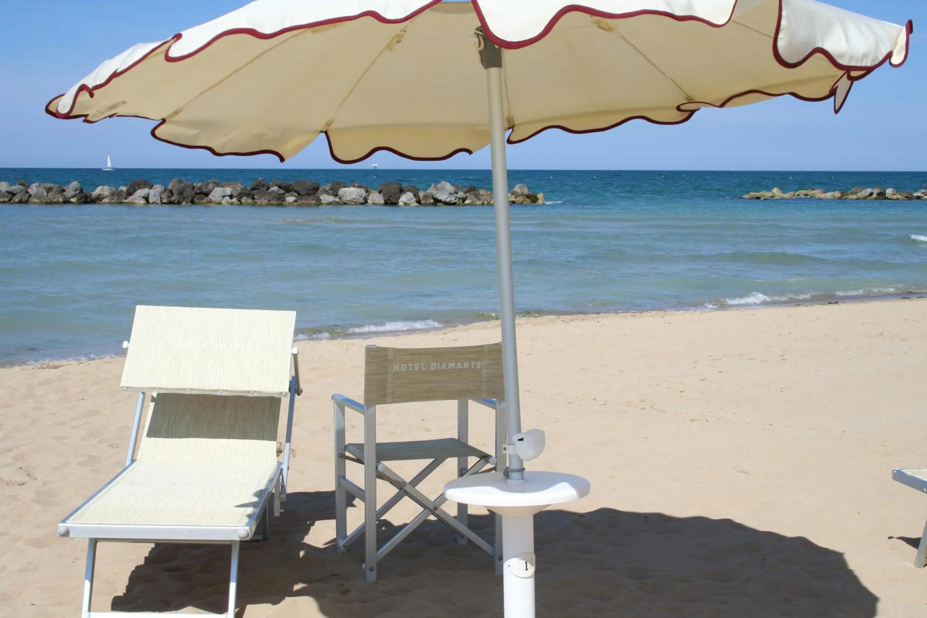 Beach in Hotel Diamante