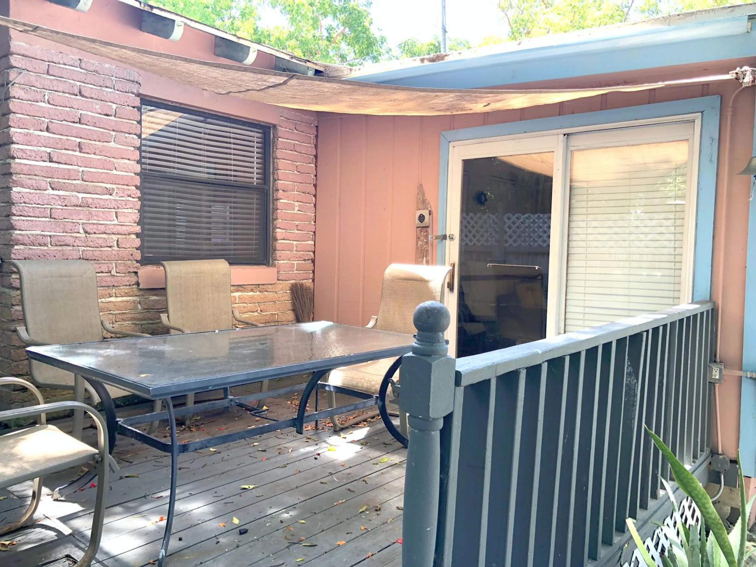 Patio in Key Largo Cottages