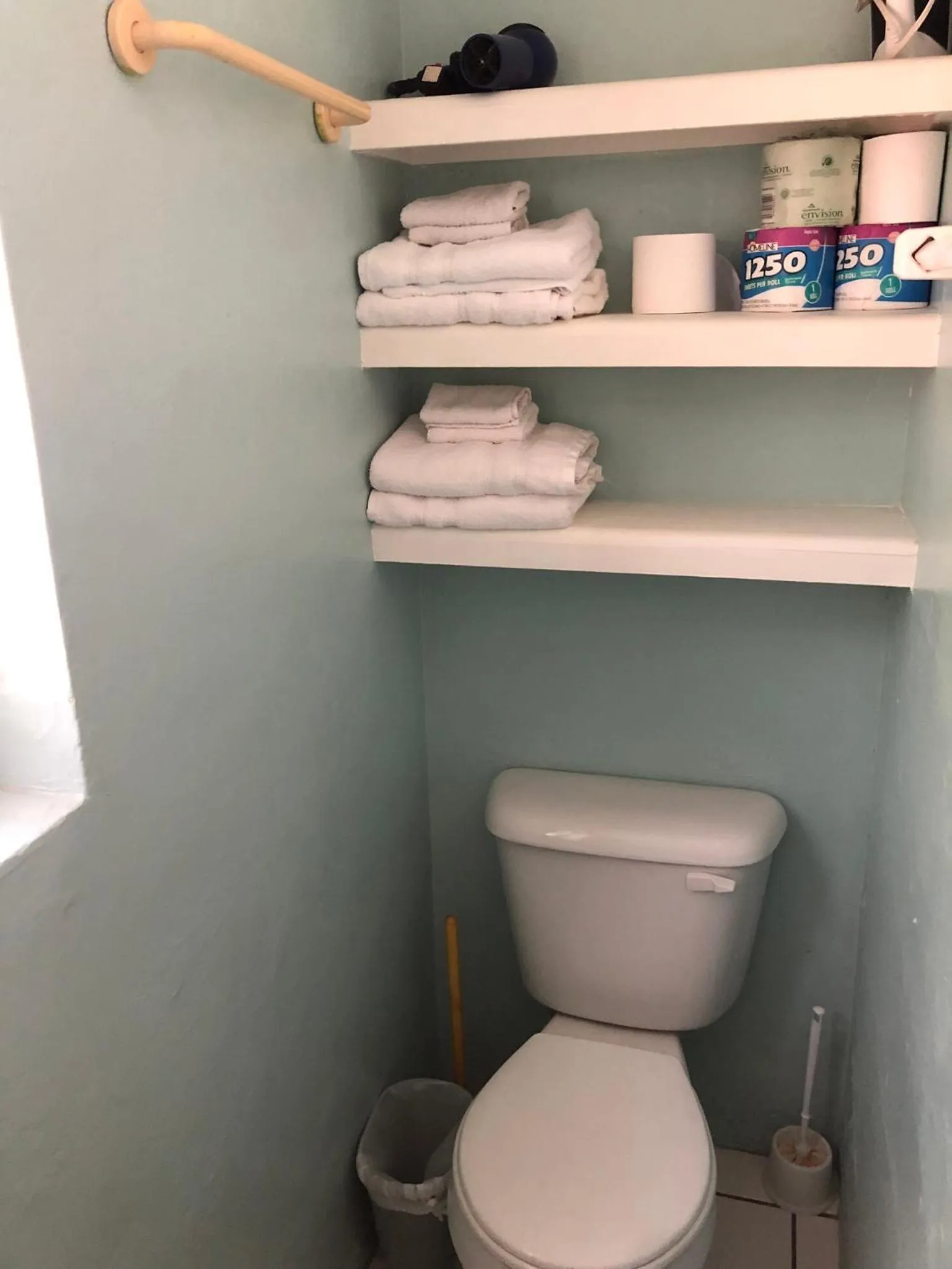 Toilet in Key Largo Cottages