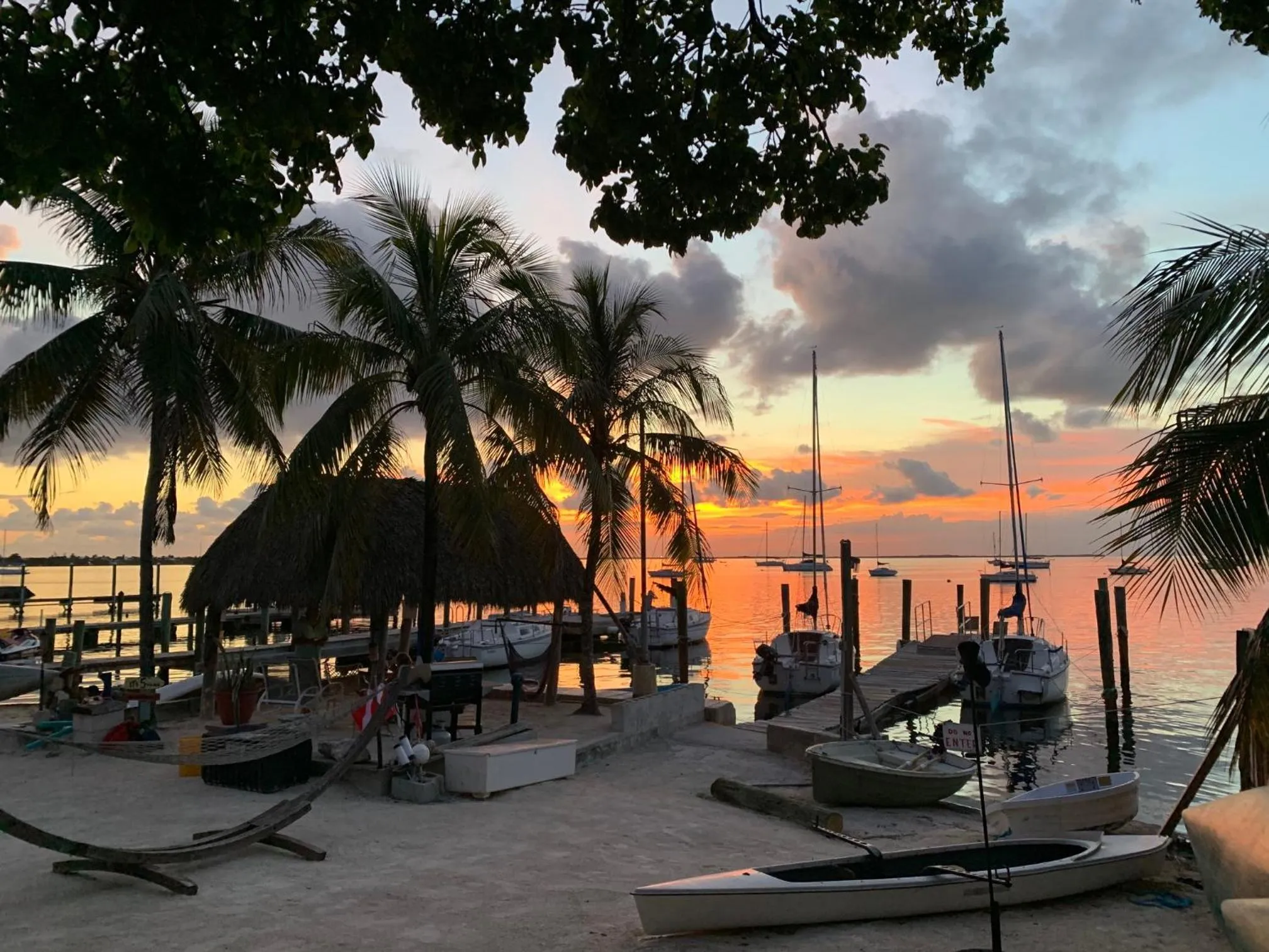 Sunset in Key Largo Cottages